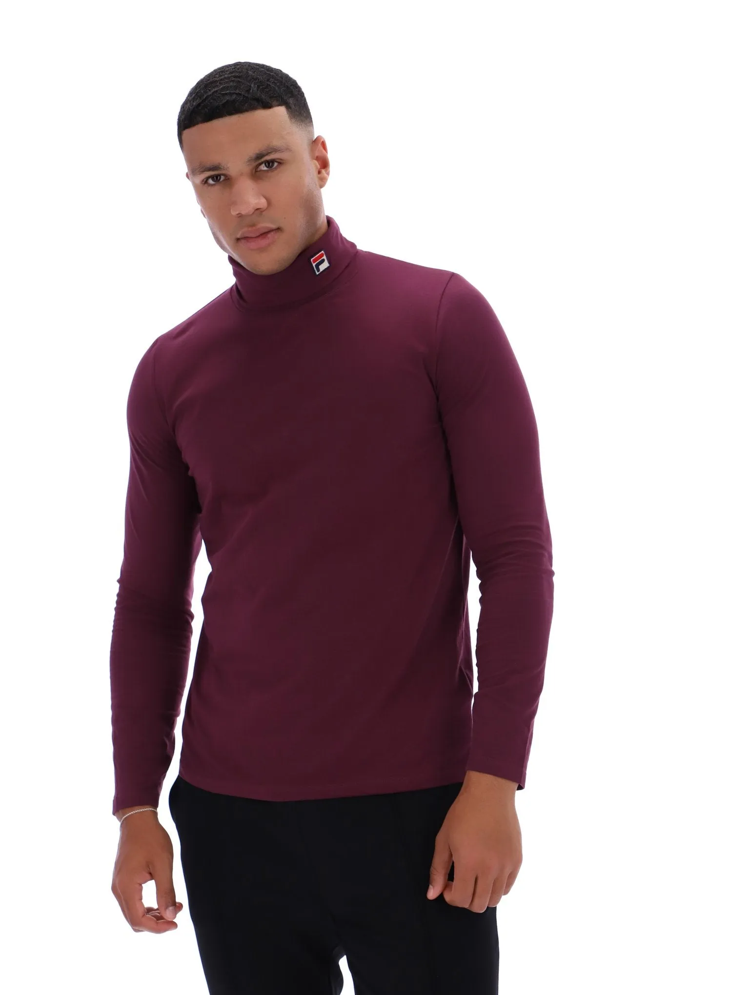 19th Classic Roll Neck Sweater Stretch Fit Design