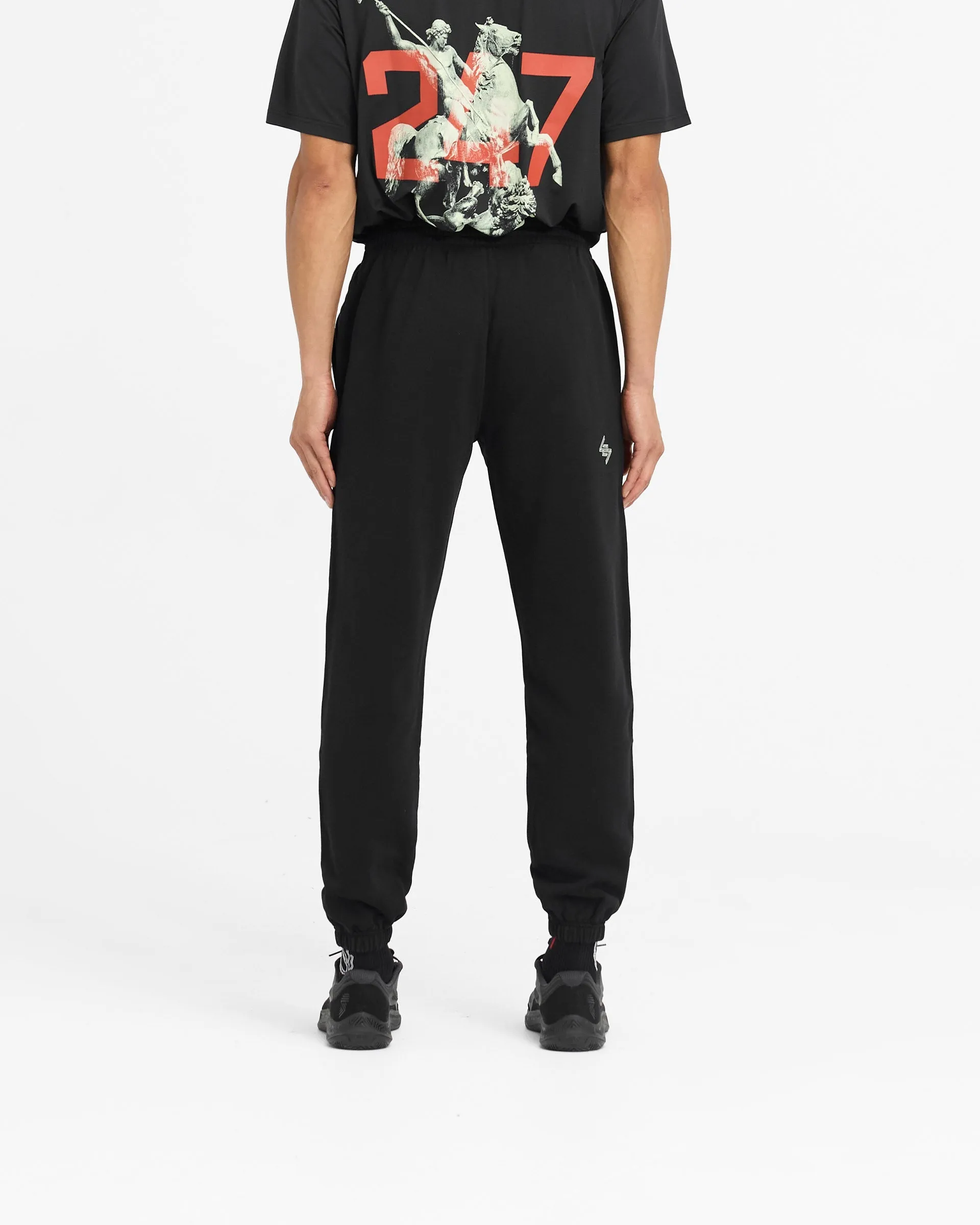247 Berlin Sweatpant - Black Seamless Waist Technology
