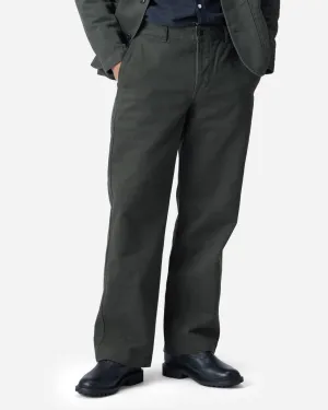 3sixteen Wide Leg Work Pant - Ivy Green Office Wear Weekend Warrior Trend Setter