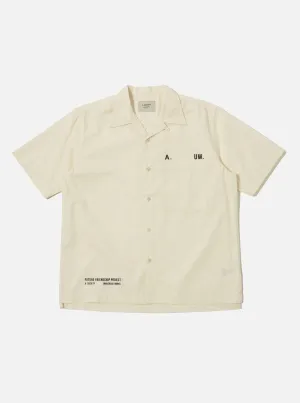 Minimalist Look Airflow Ventilation System A. SOCIETY x Universal Works Ecru Broadcloth Camp Shirt