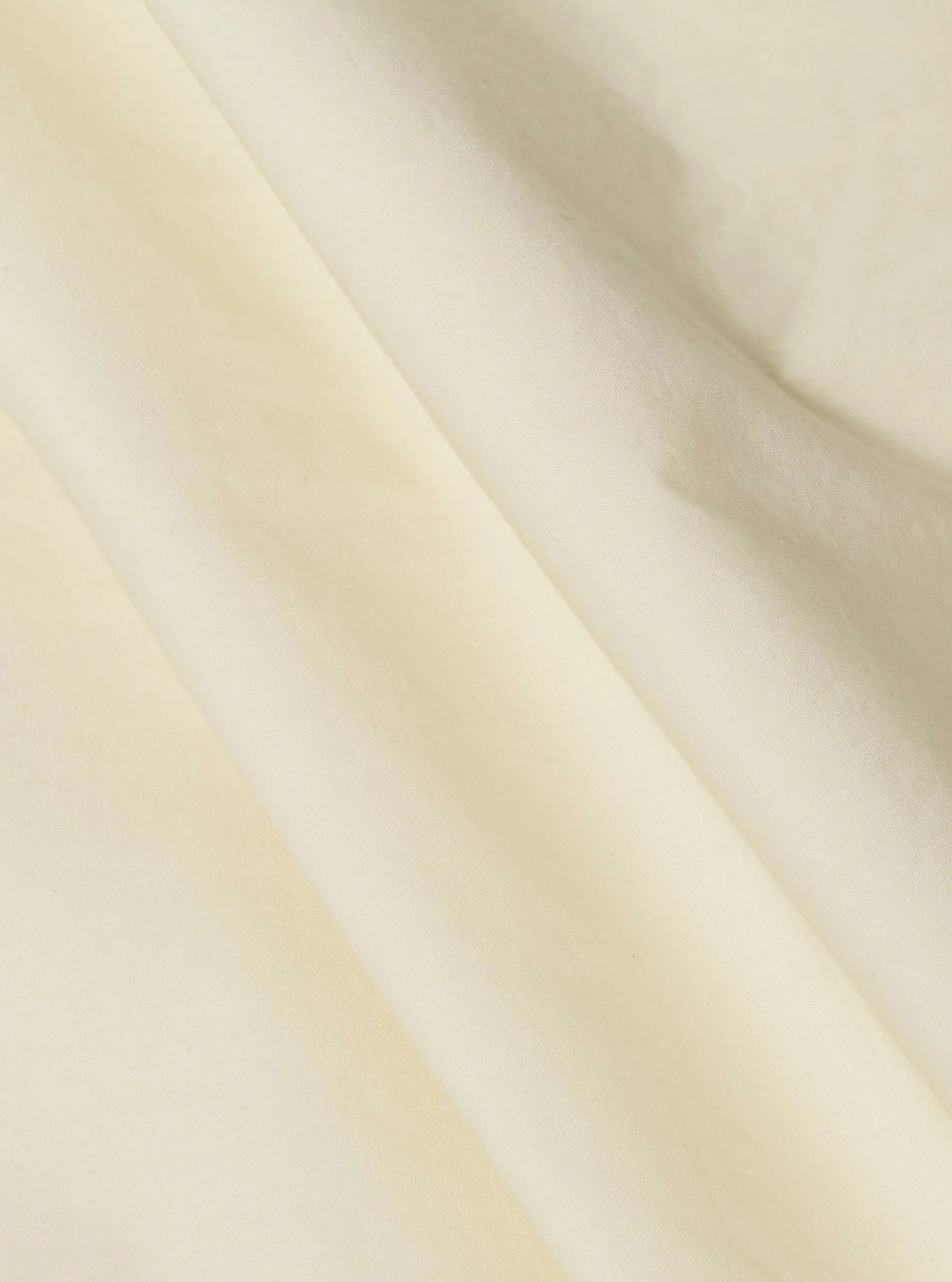 networking event Subtle Details A. SOCIETY x Universal Works Ecru Broadcloth Camp Shirt