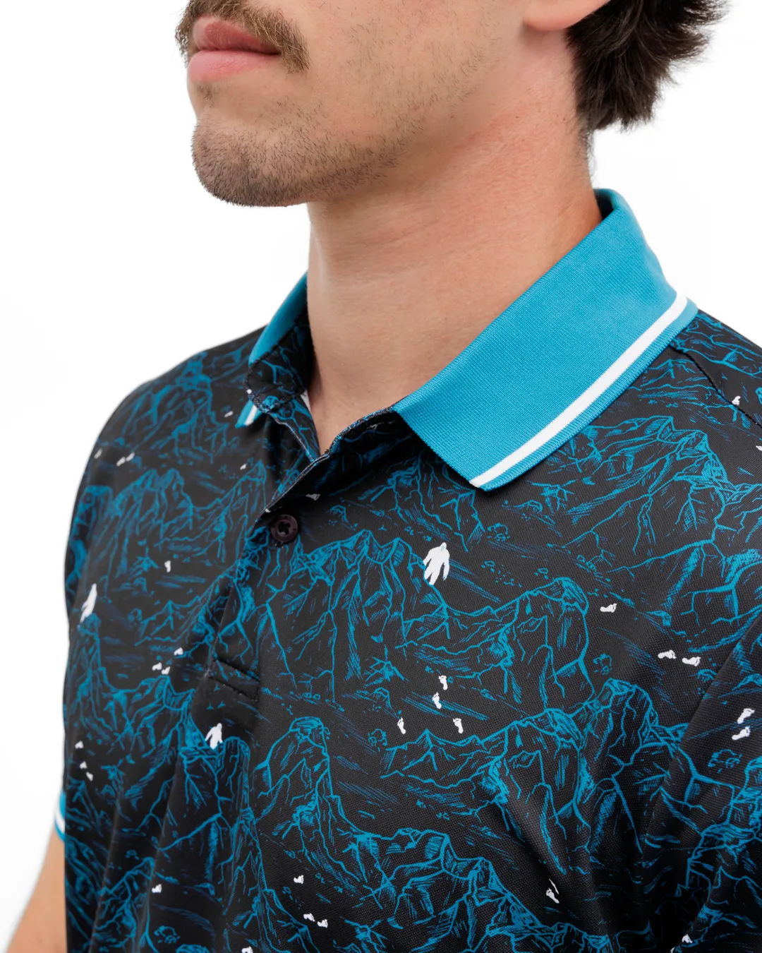 Abominable Men's Pique Polo Stretch Material Limited Edition