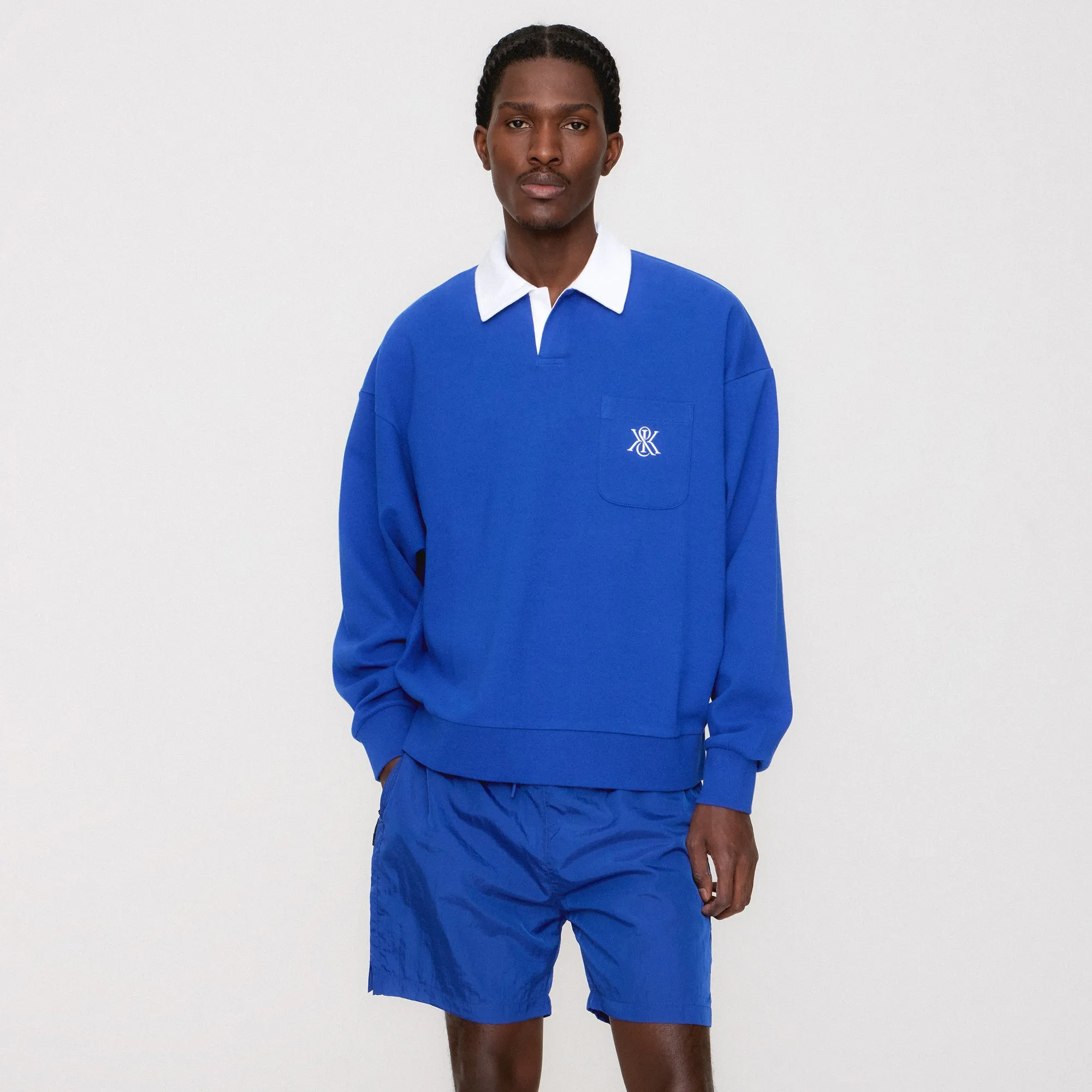 Silicone Gripper Strips Sport Flex Fit Kith Garment Washed Nylon Active Swim Short - Current