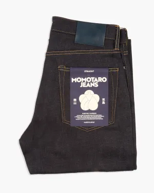 Classic Design Momotaro Jeans #100 Standard Straight Fit Mens Jeans - 14.7oz Zimbabwe Cotton Selvedge Denim / Button