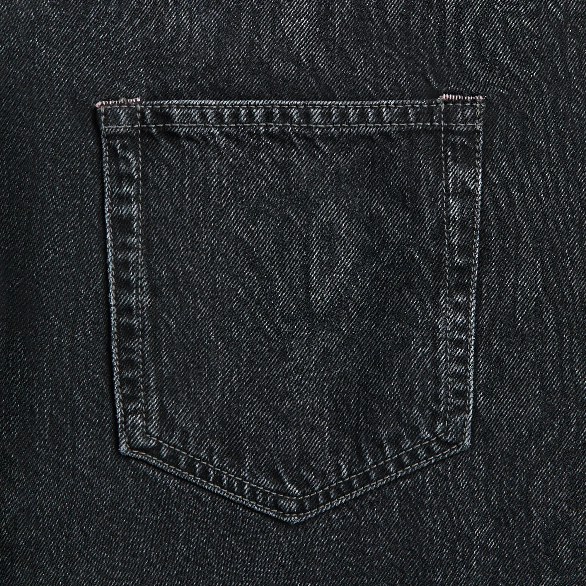 Winter Fit Hypoallergenic Padding Acne Studios Denim Shirt - Black