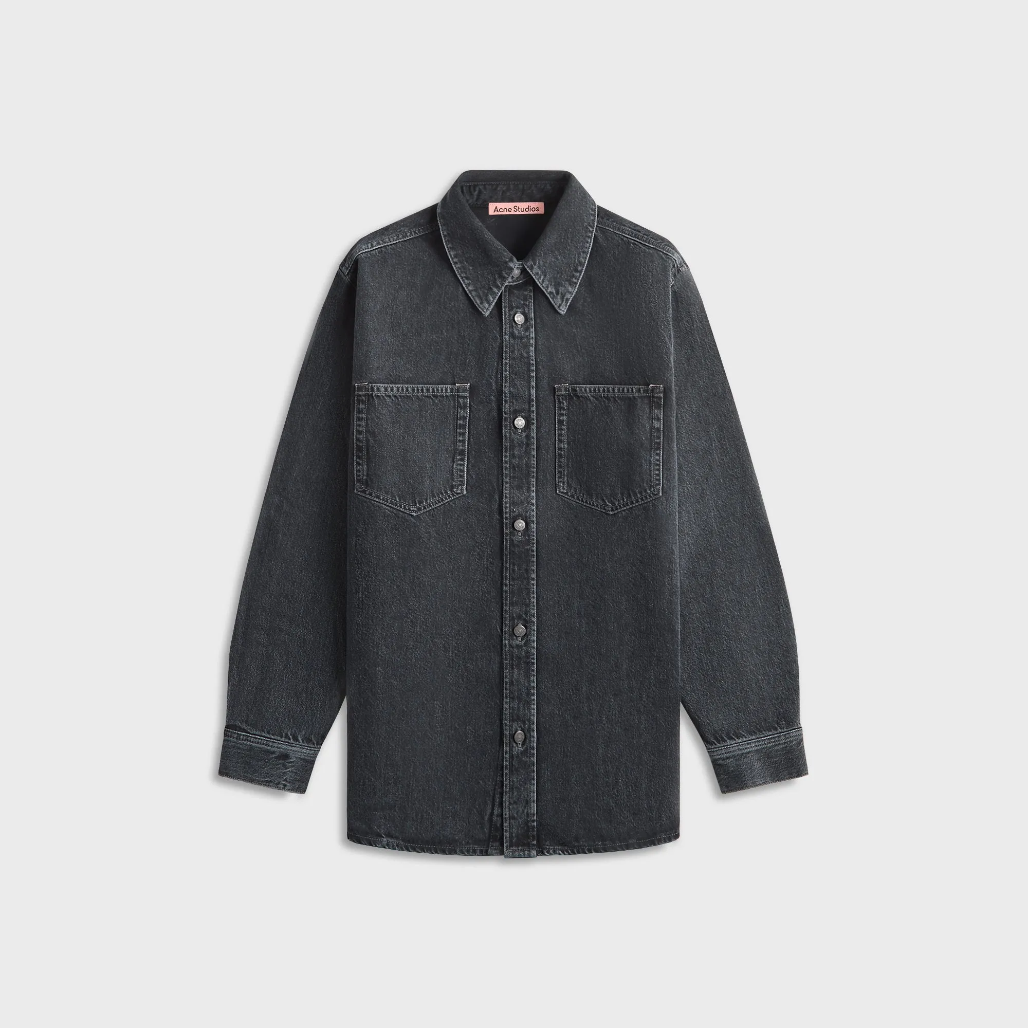 Acne Studios Denim Shirt - Black Climate Adaptive Design