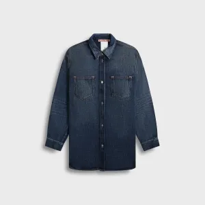 Outdoor Style Staple Snag Proof Surface Acne Studios Shirt - Dark Blue