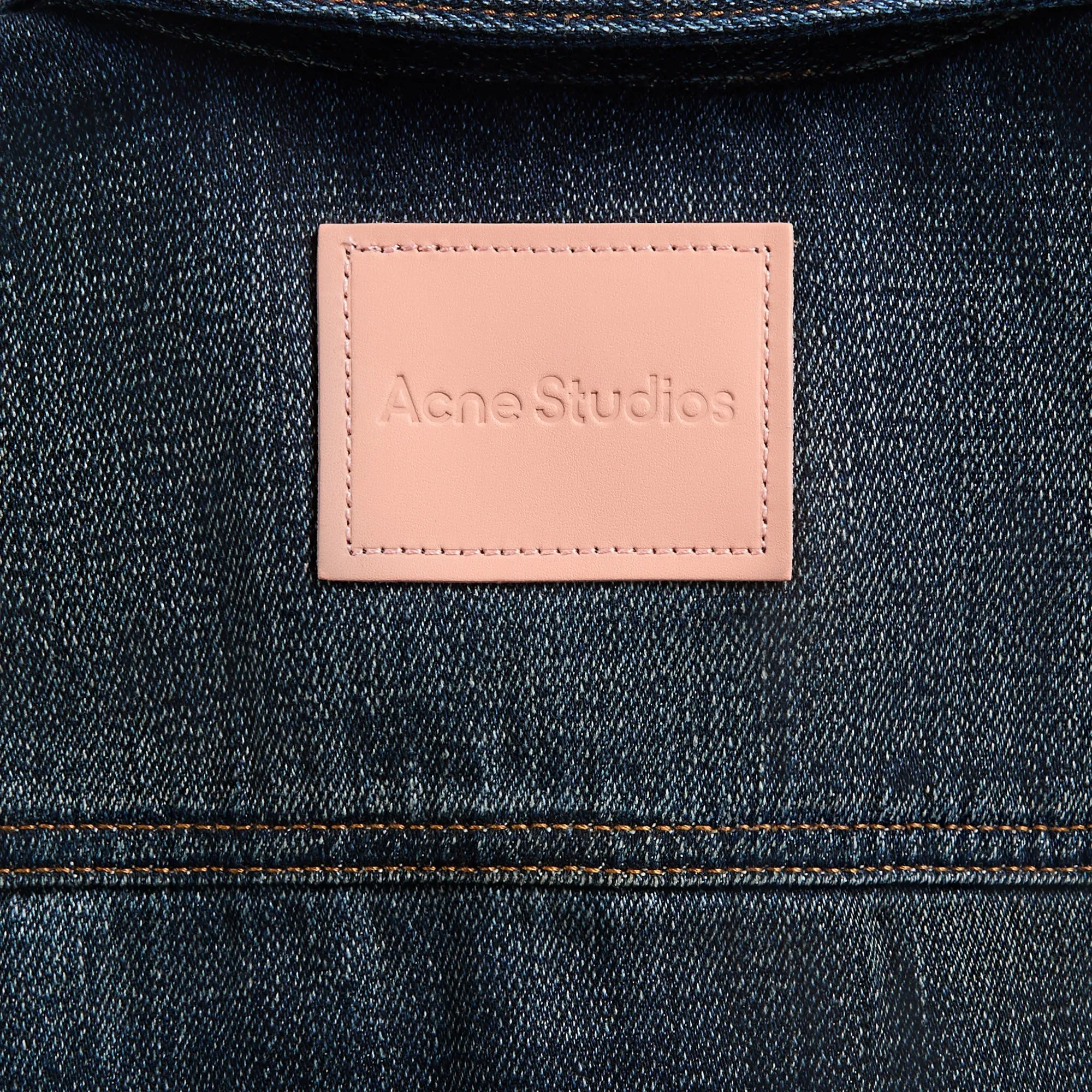 Acne Studios Shirt - Dark Blue Modern Utility Belted Waist