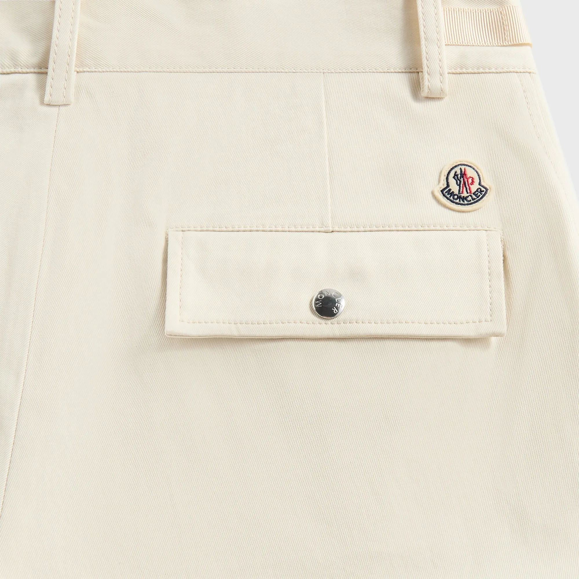 Durable Weave Moncler Trousers - White