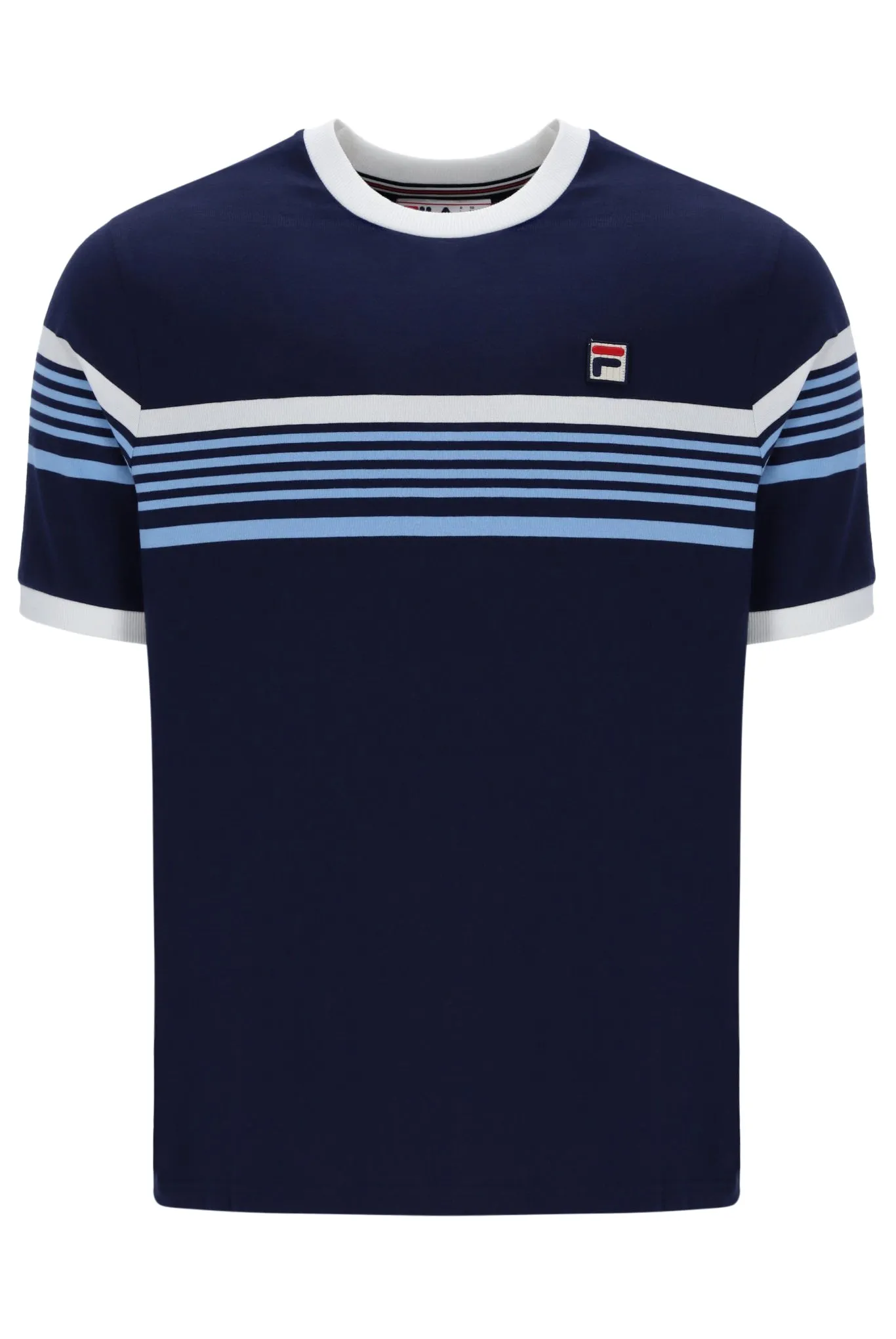 Breathable Comfort Design Outdoor Leisure Look James Yarn Dye Striep T-Shirt