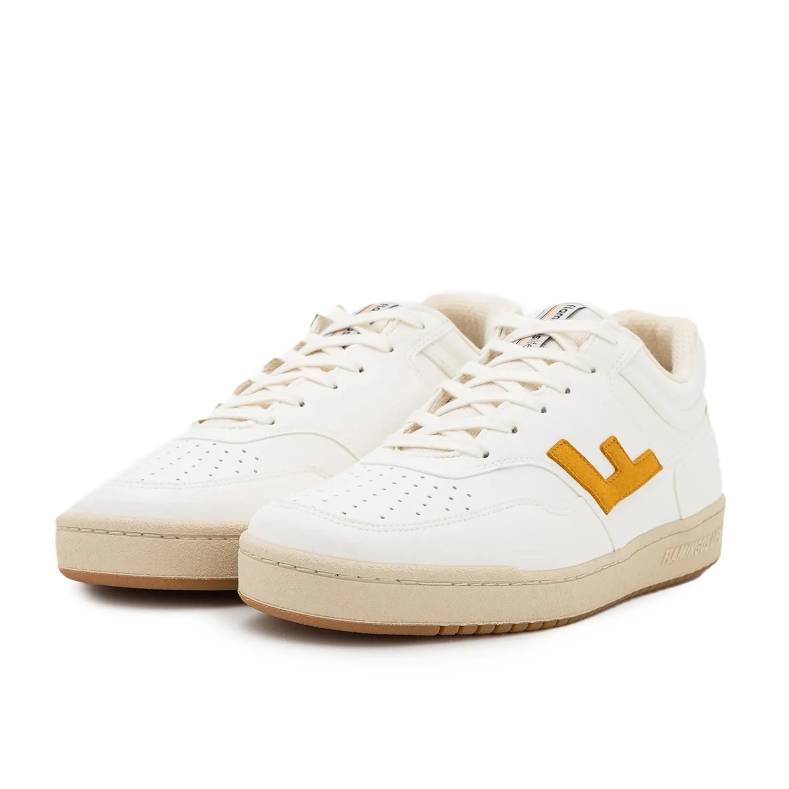 Retro 90s - White, Mustard & Ivory Compression Molding