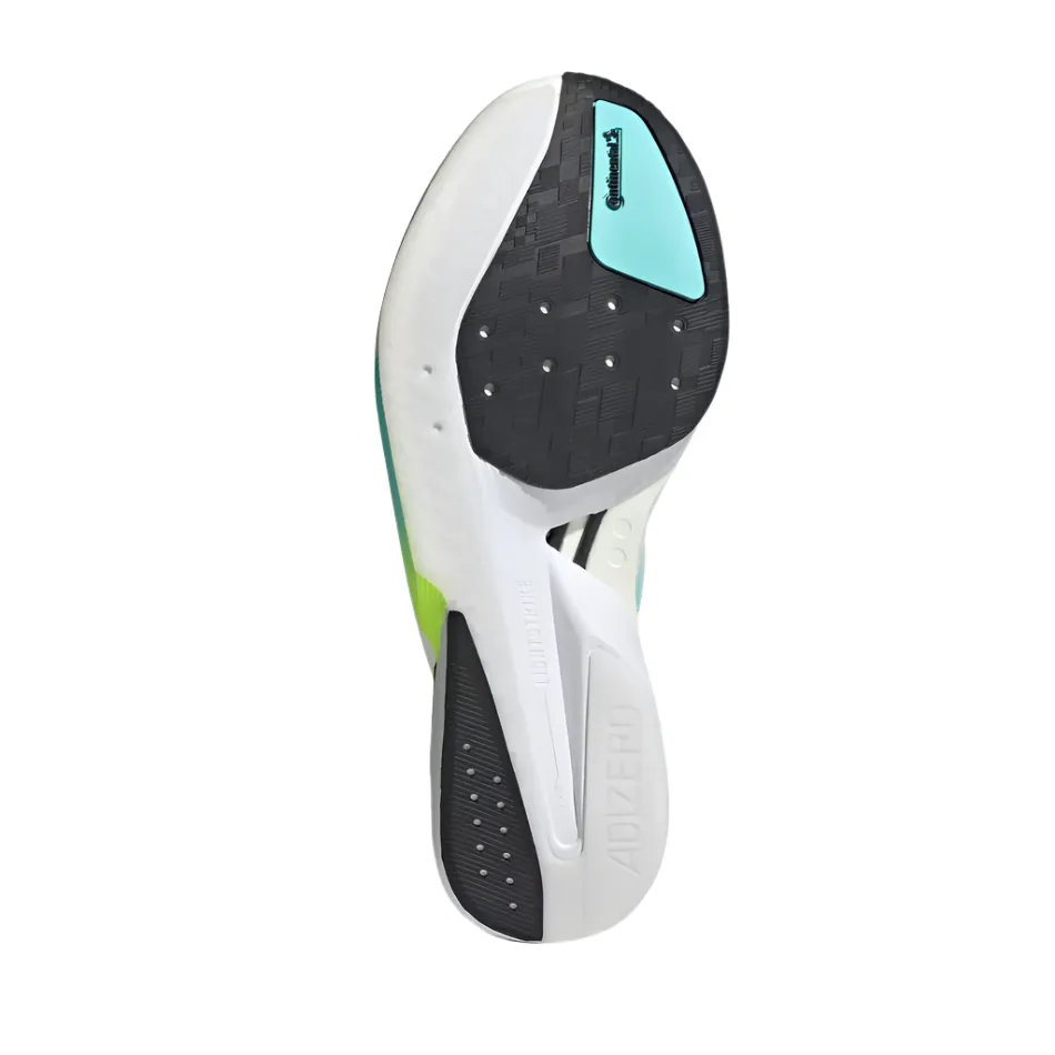 Adidas Men's Boston 13 Running Shoes in Flash Aqua/Cloud White/Lucid Lemon AW25 fall running shoes