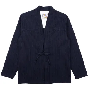 Kimono Shirt  - Indigo Sugiaya - Indigo Gym Appropriate natural fiber