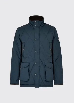 Farmley Men??s Quilted Jacket - Navy Weekend Style Thermal Regulation System