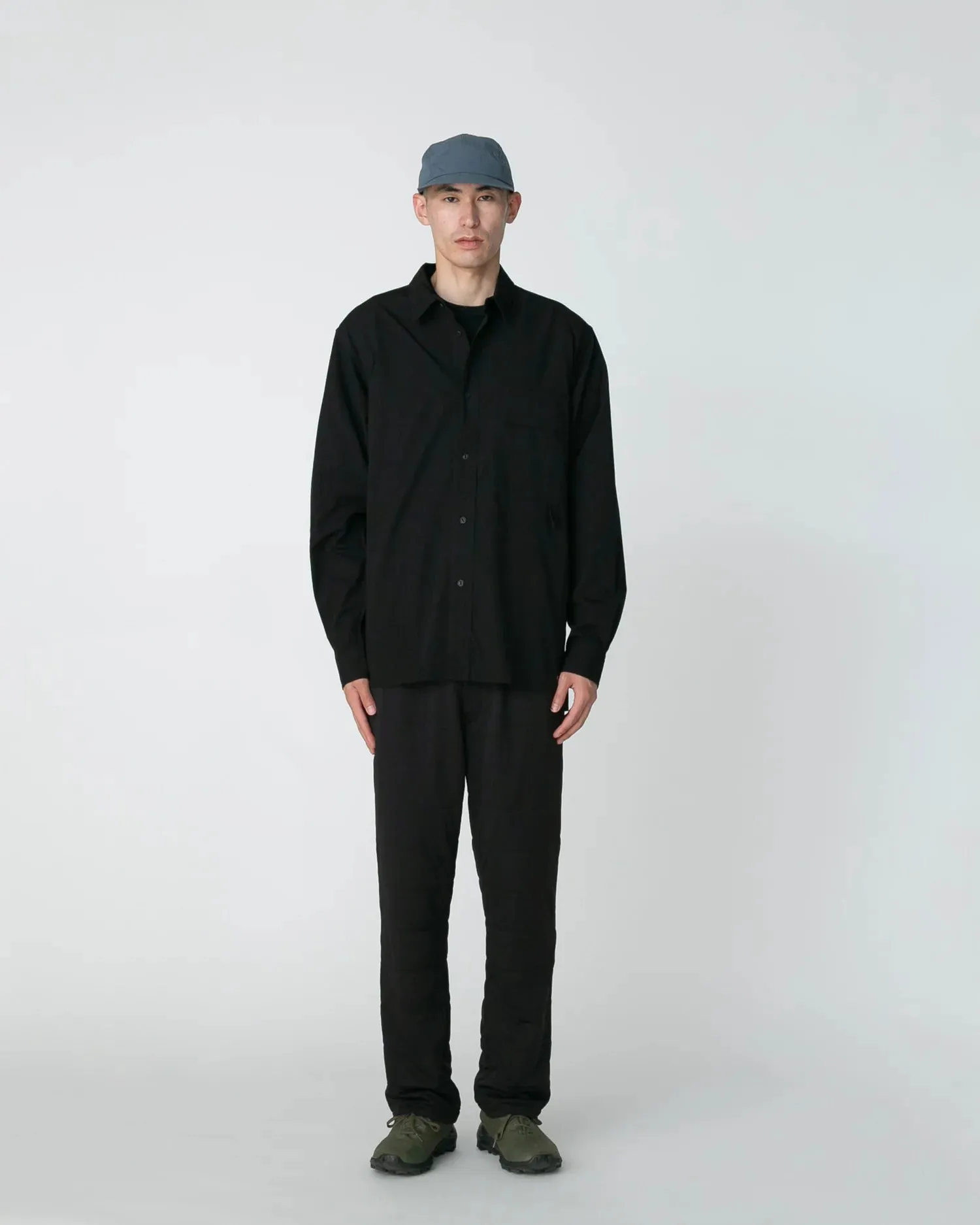 Holiday Travel Snow Peak Takibi Light Ripstop Shirt Black