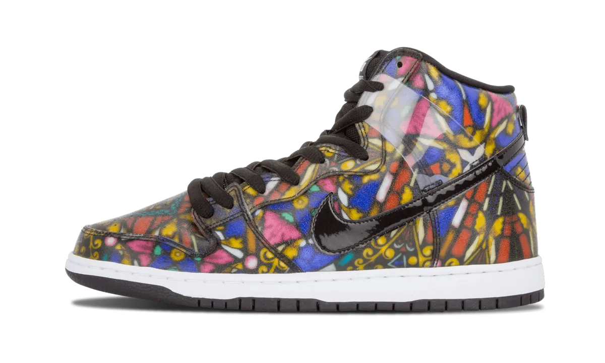 Dunk HI Pro SB "Concepts Stained Glass" Bold Landing