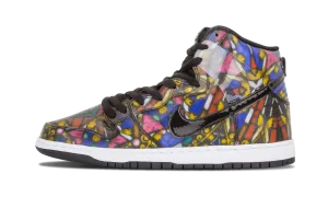 Dunk HI Pro SB "Concepts Stained Glass" Bold Landing
