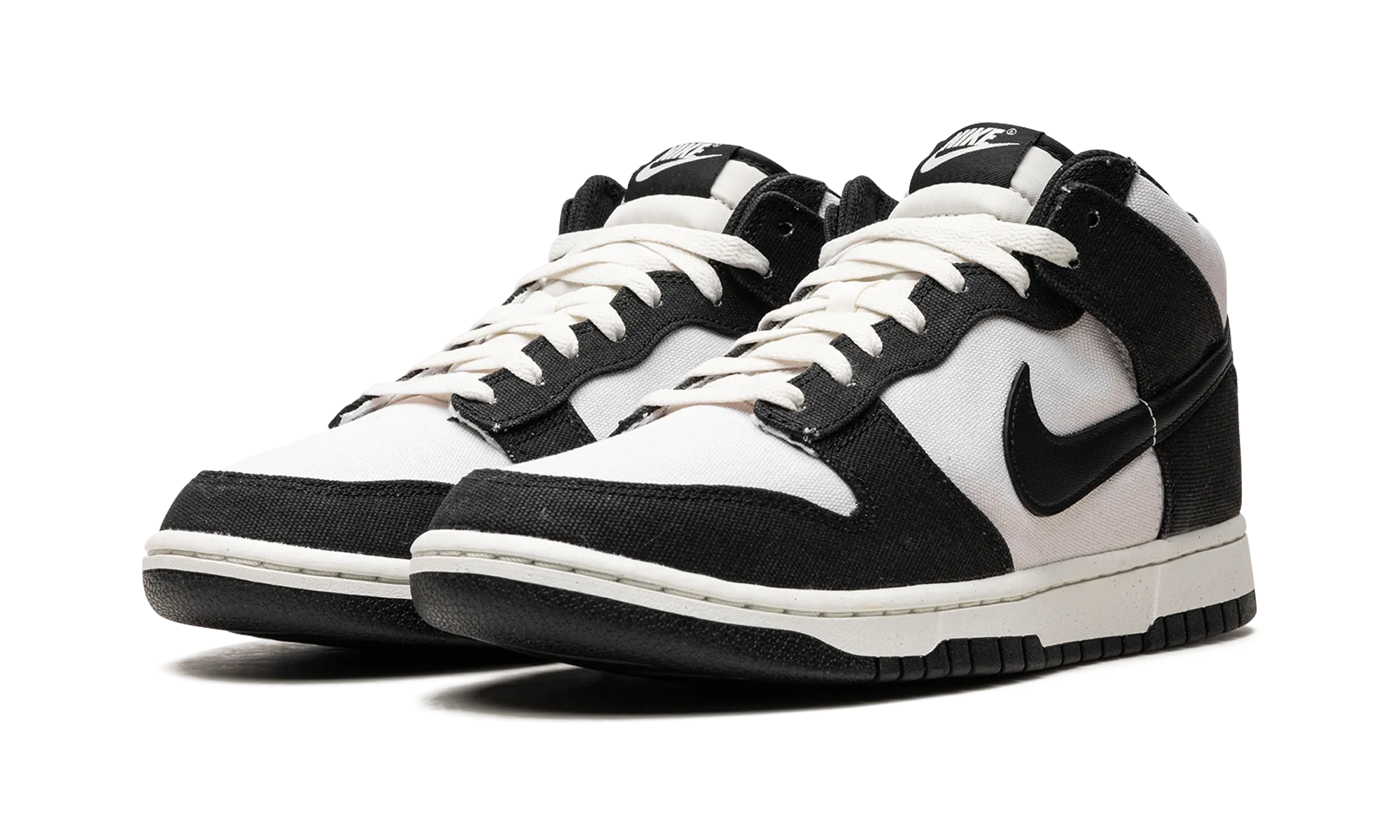 Dunk Mid "Black / White" Comfortable Tongue Grip Assist