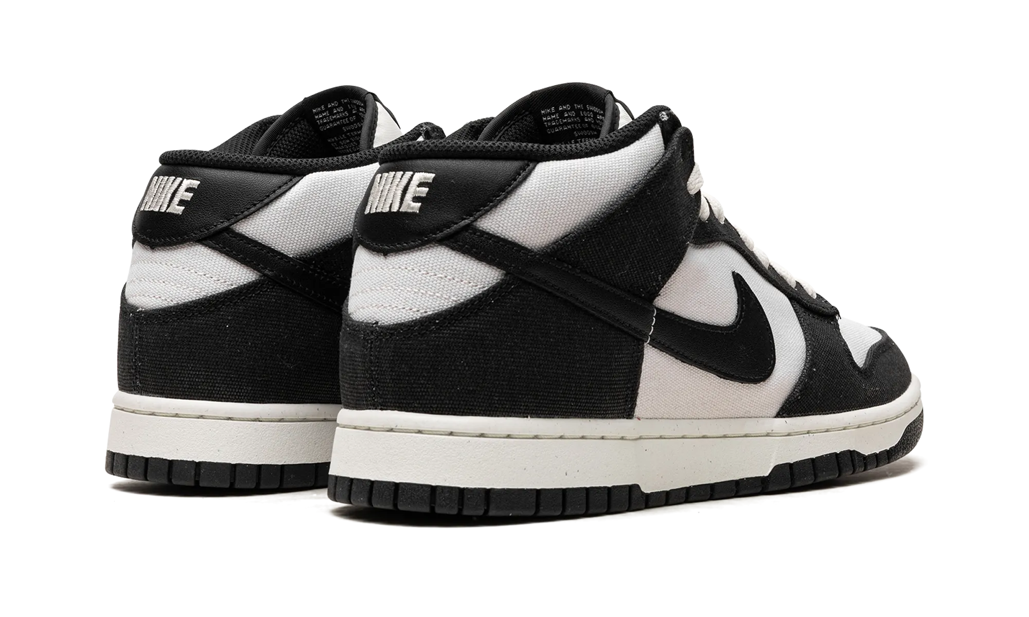 Snug Comfort Fit Dunk Mid "Black / White"