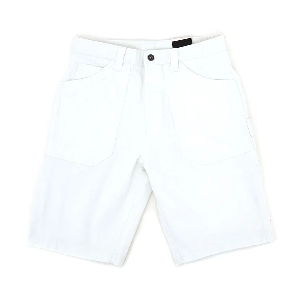 Versatile Look Flexible Movement Cut FLEX Utility Painter's Short (White) (S)