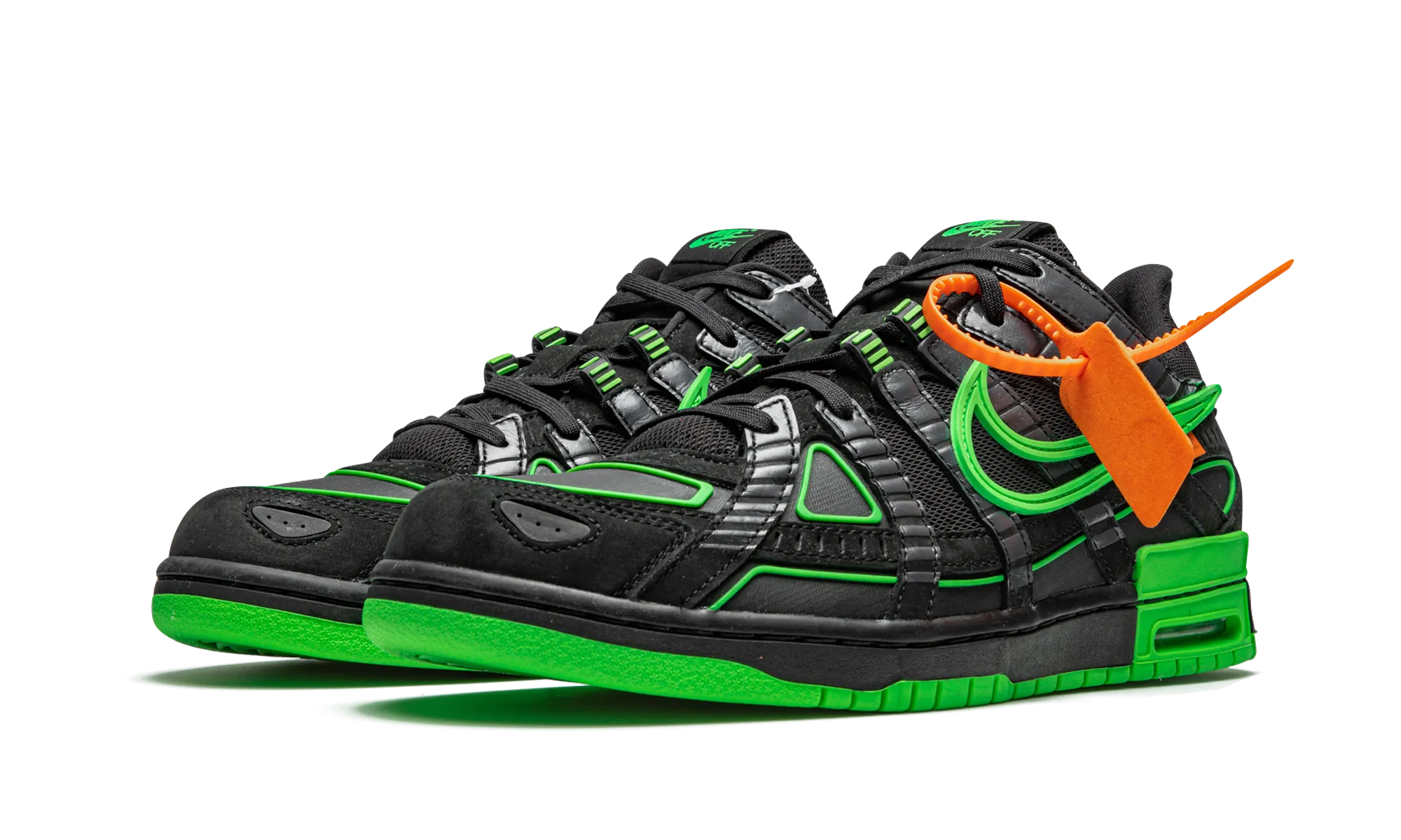 Air Rubber Dunk "Off-White - Green Strike" Urban Ride