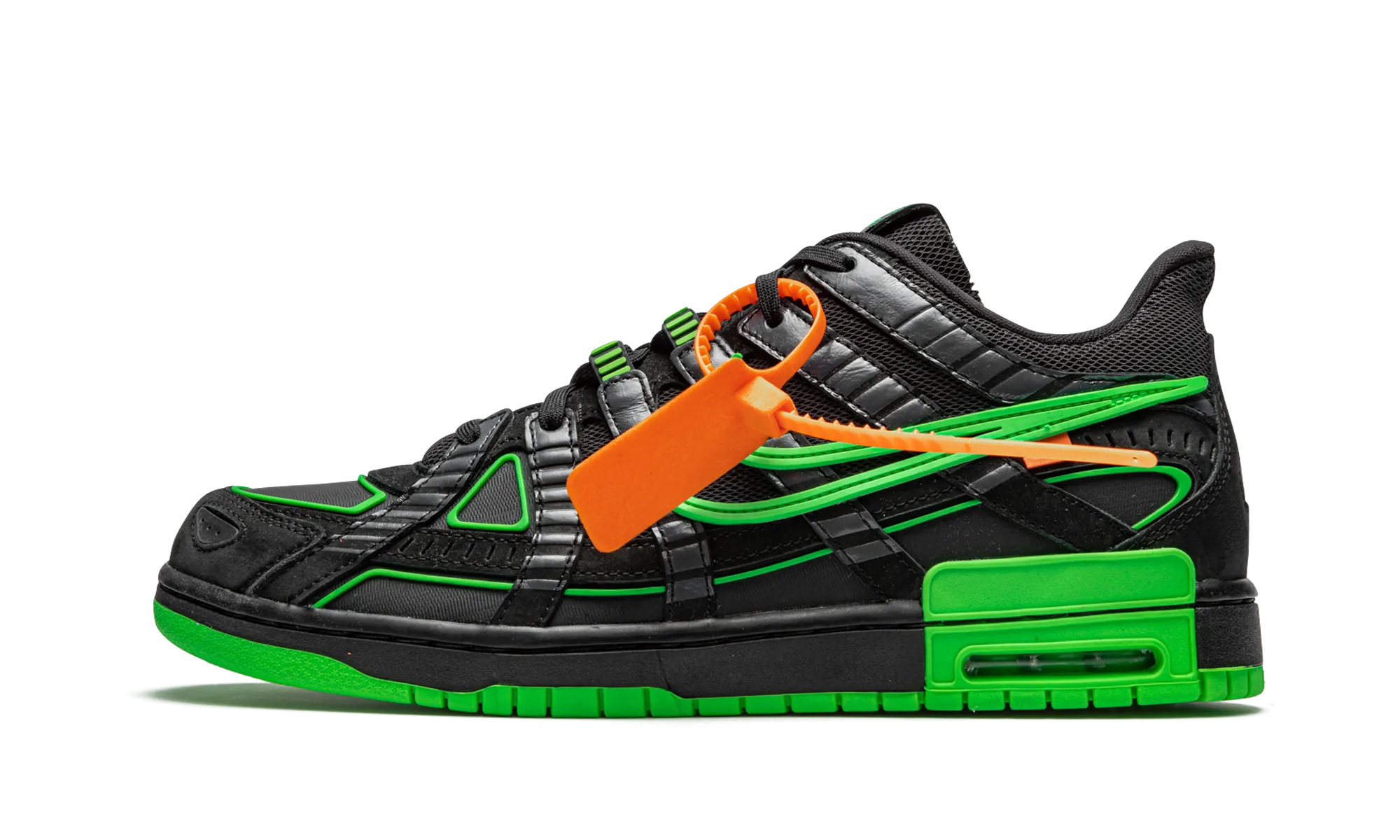 Elastic Bands Air Rubber Dunk "Off-White - Green Strike"