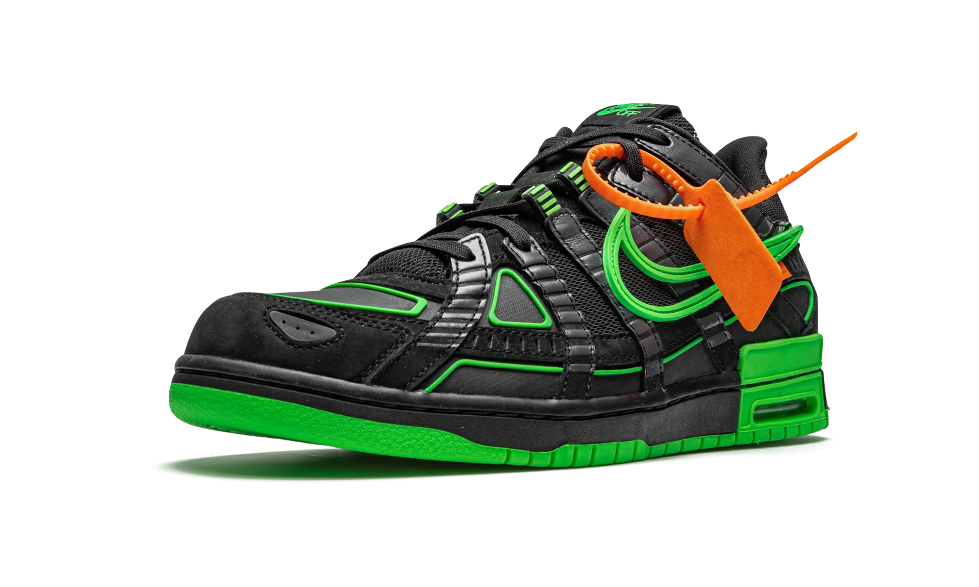 Speed Flex Air Rubber Dunk "Off-White - Green Strike"