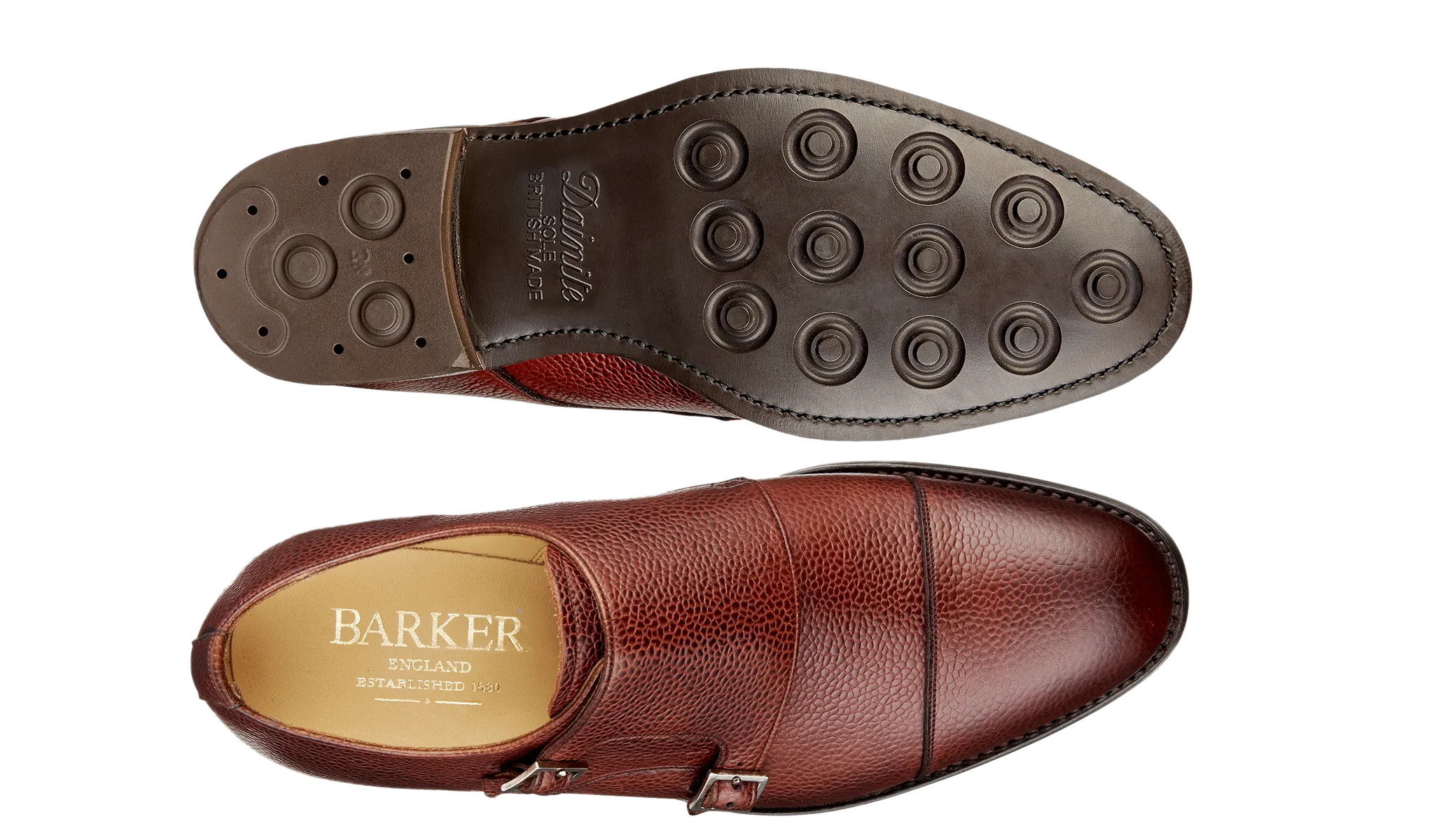 Tunstall 2 - Cherry Grain Main Stage Breathable Perforated Detail