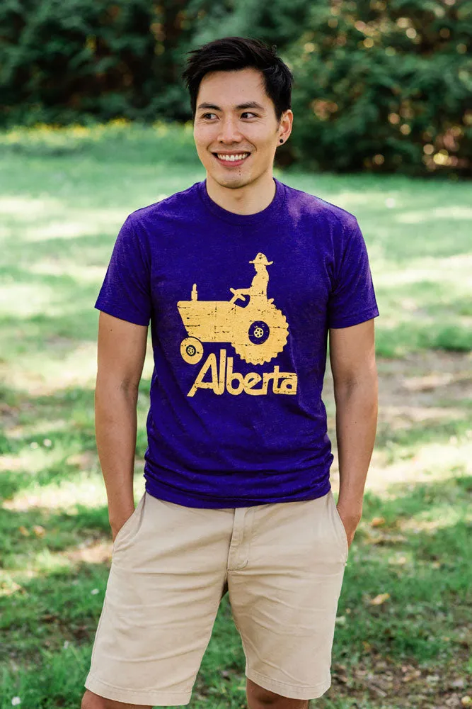 Alberta Tractor T-shirt (Mens) Plus size confidence Cozy Apparel