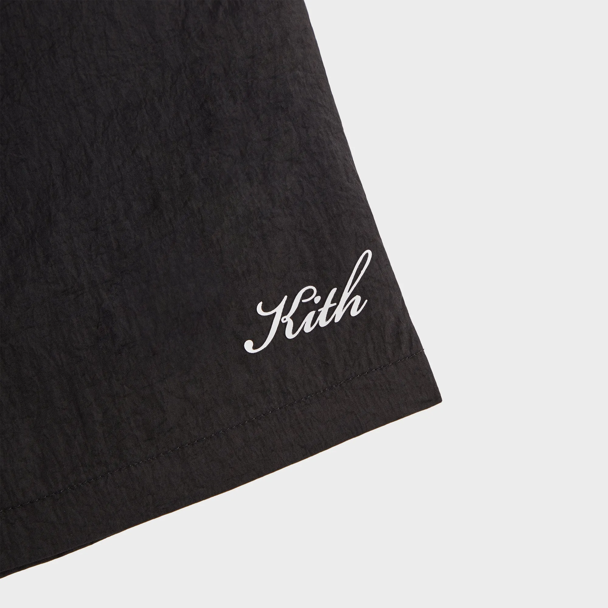 All Day Comfort laid-back style Kith Collins Swim Short - Black