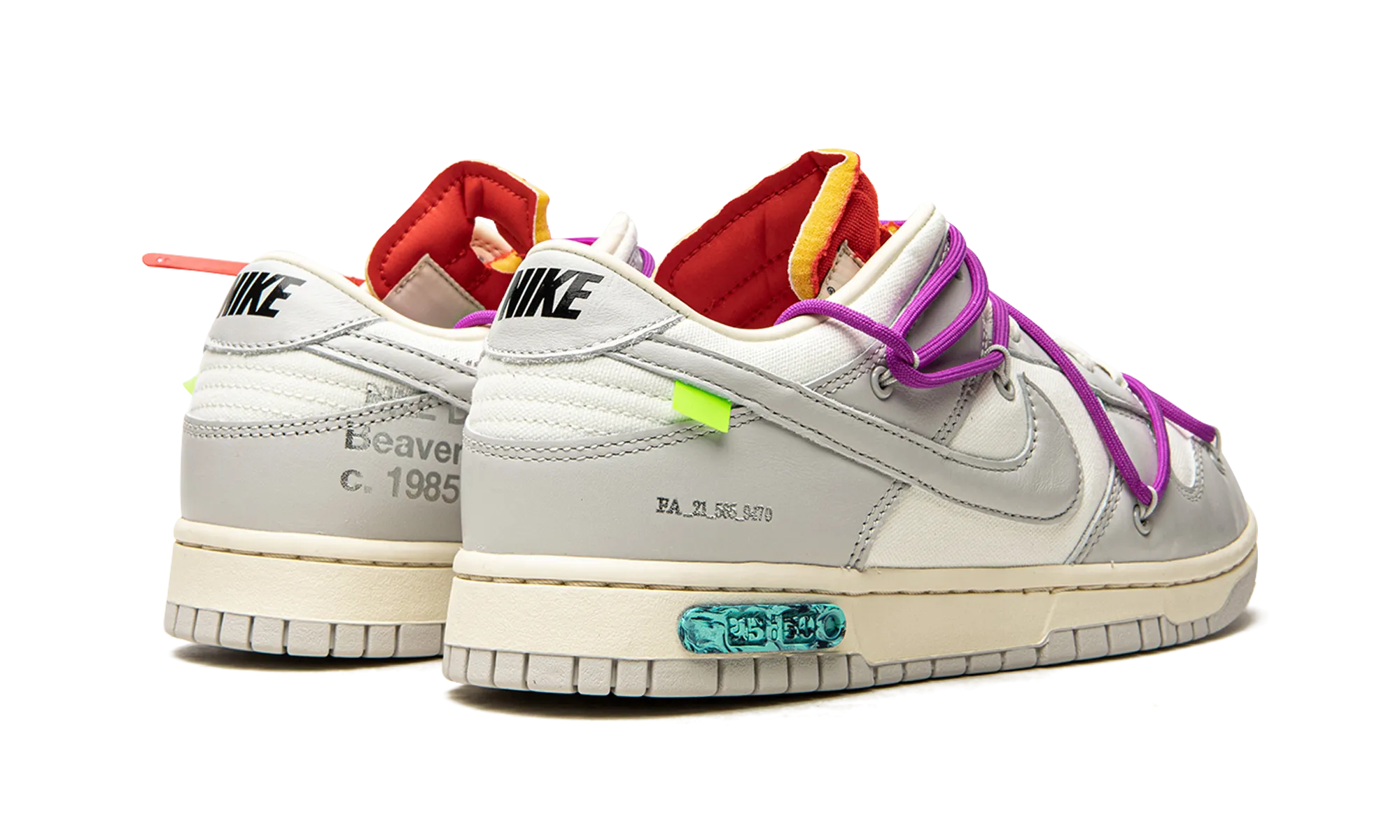 Dunk Low "Off-White - Lot 45" Easy Flex