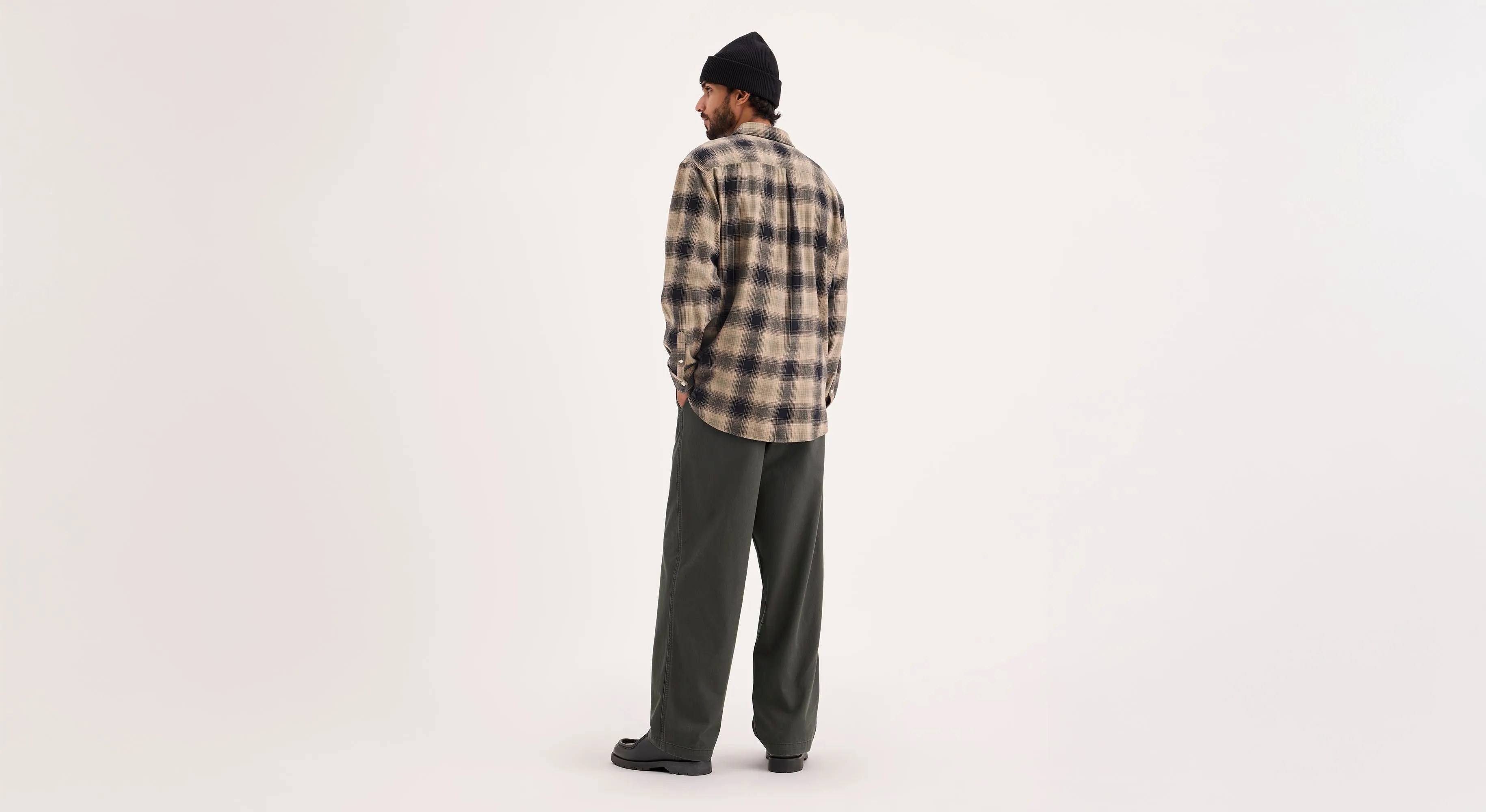 Eighty-Six Alpha Chino Pants, Loose Fit Wear Resistant Fabric