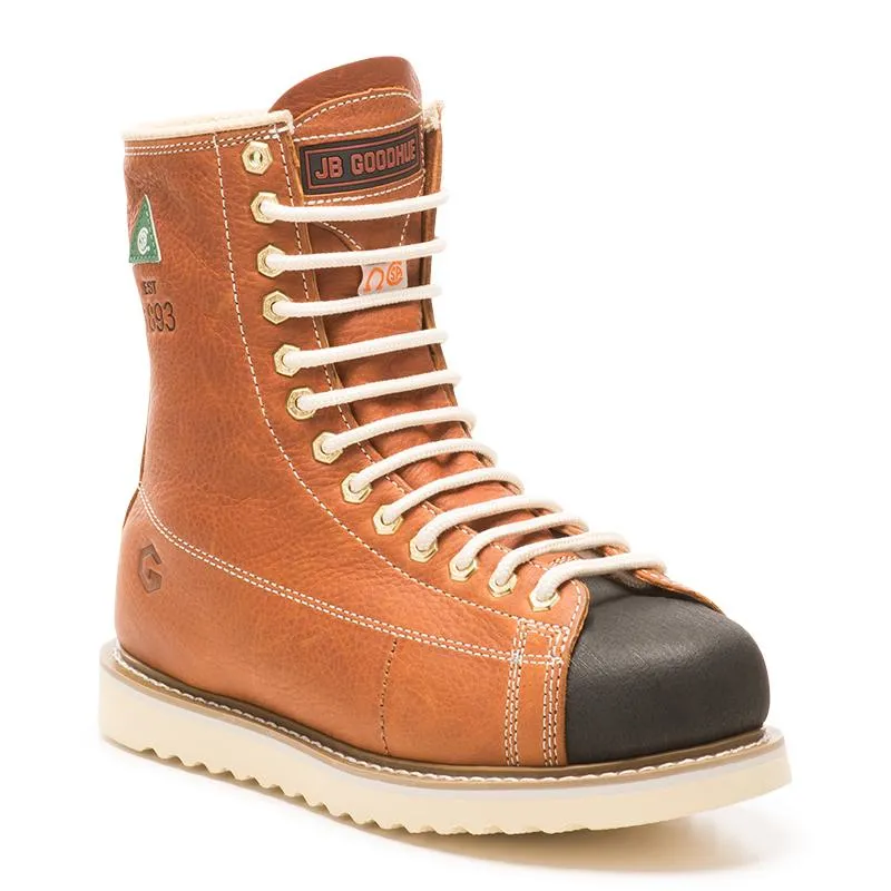 Ironworker 8" steel toe leather work boots 801 Durable Shell Cold Climate