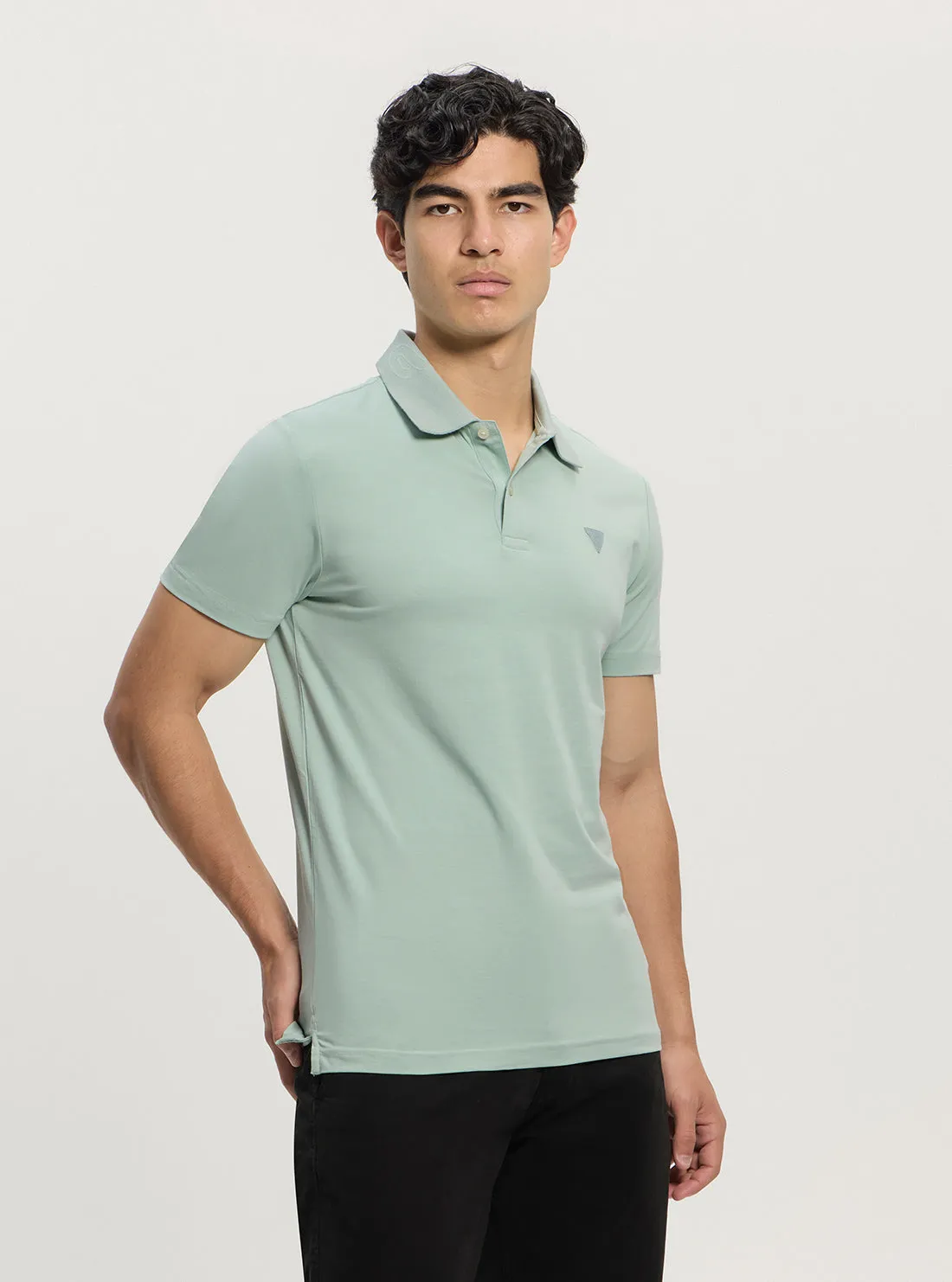 Sleepwear Fall Foliage Green Nolan Polo T-Shirt