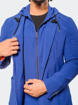 Suit Azurite78 D Blue Very Cold Snag Free Zipper Technology