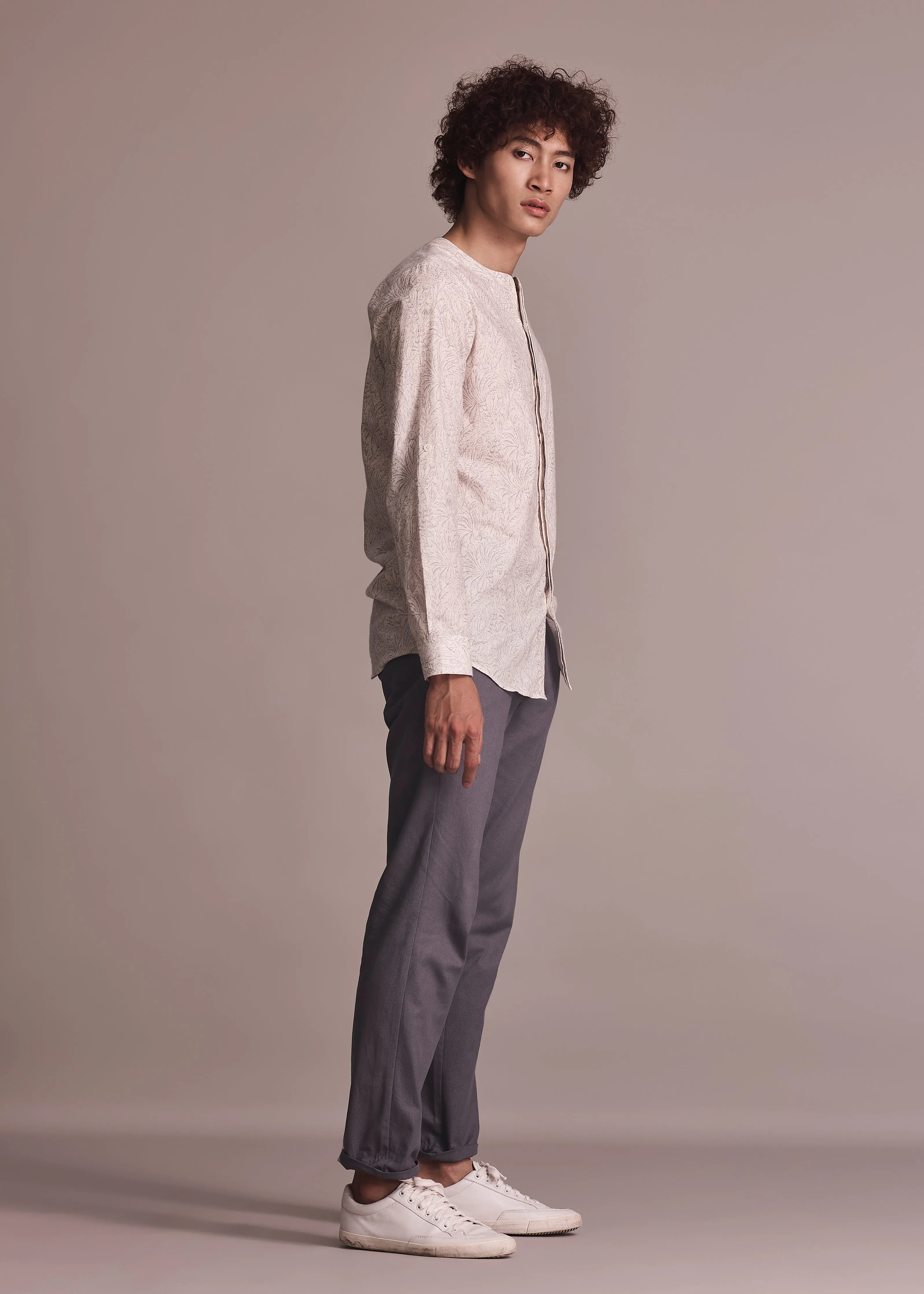 Workwear Ready Durable Button Closures ALOE - AFTER THE RAIN LIGHT