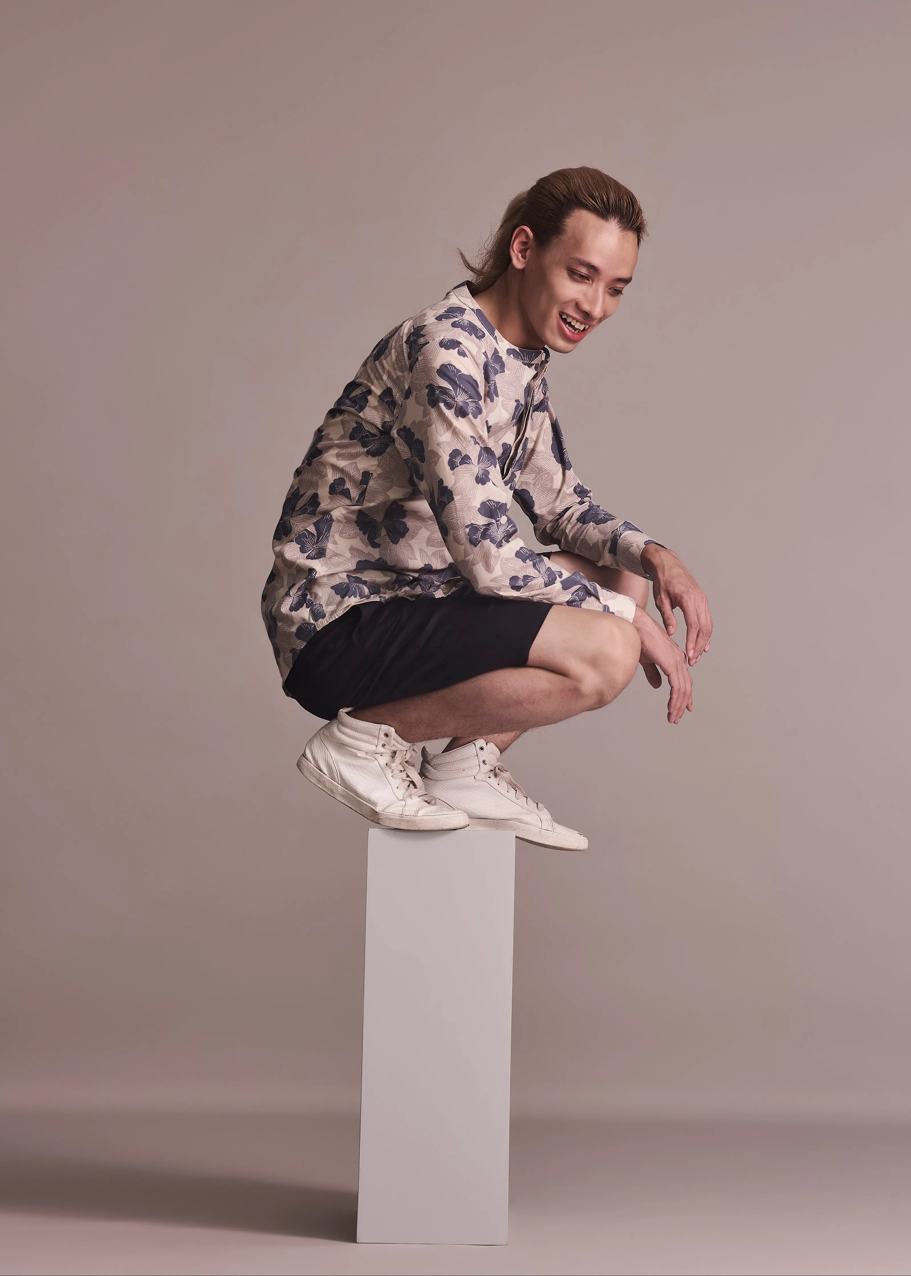 fade resistant color ALOE - HIDDEN GARDEN INDIGO