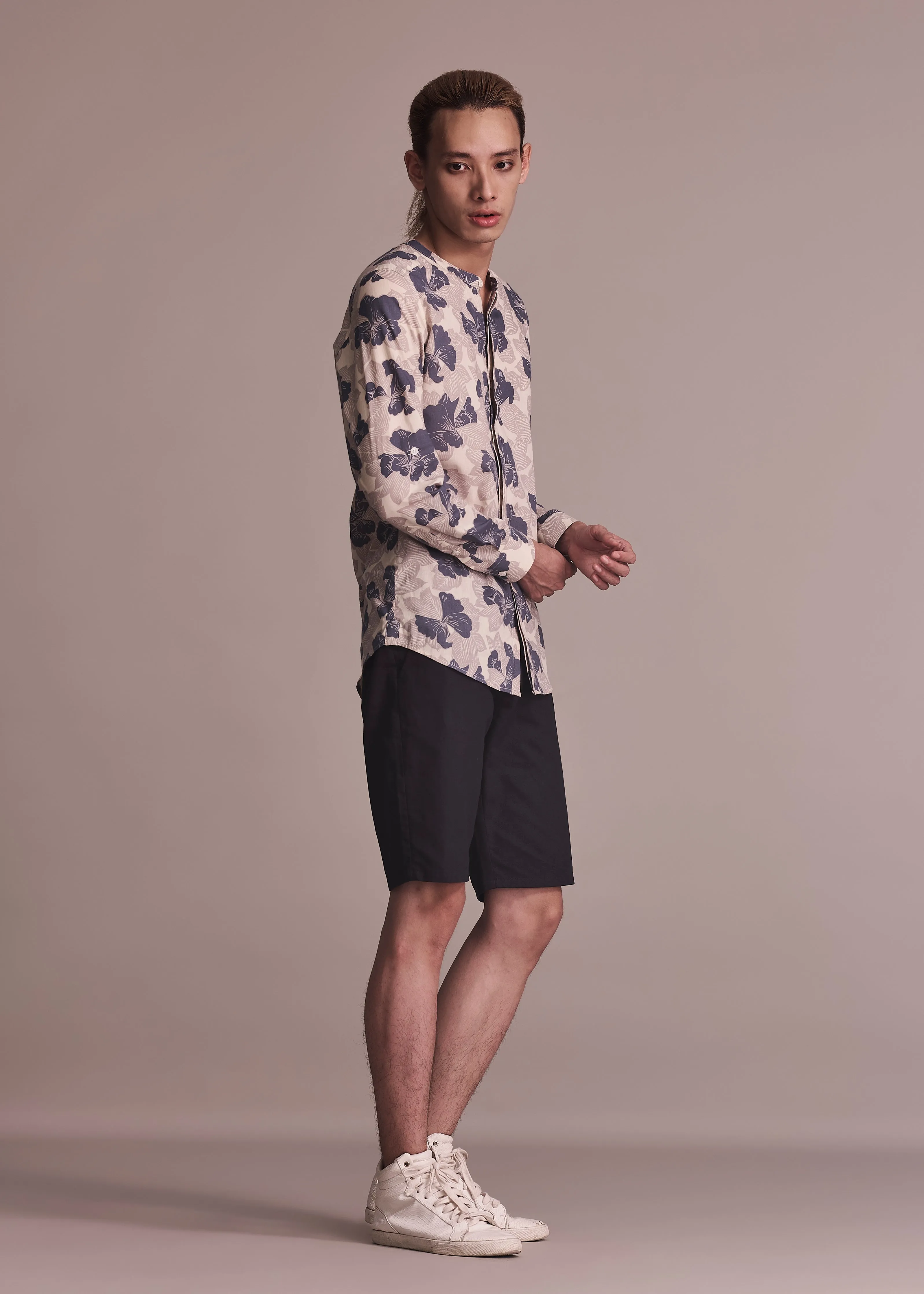 Job Interview ALOE - HIDDEN GARDEN INDIGO