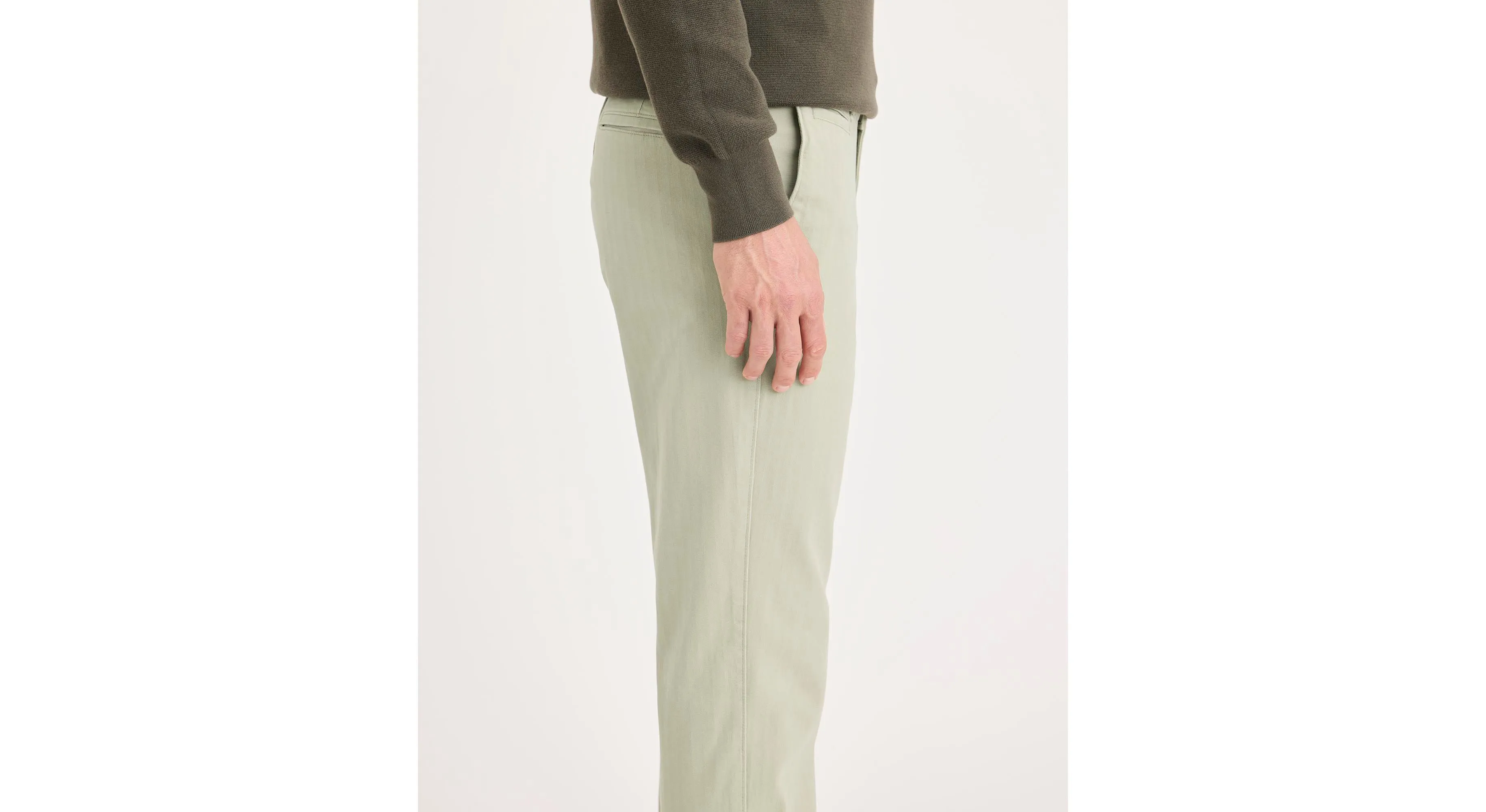 Alpha Chino Pants, Slim Fit Flexible Knees