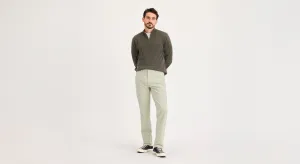 Alpha Chino Pants, Slim Fit Breathable Design Street Ready