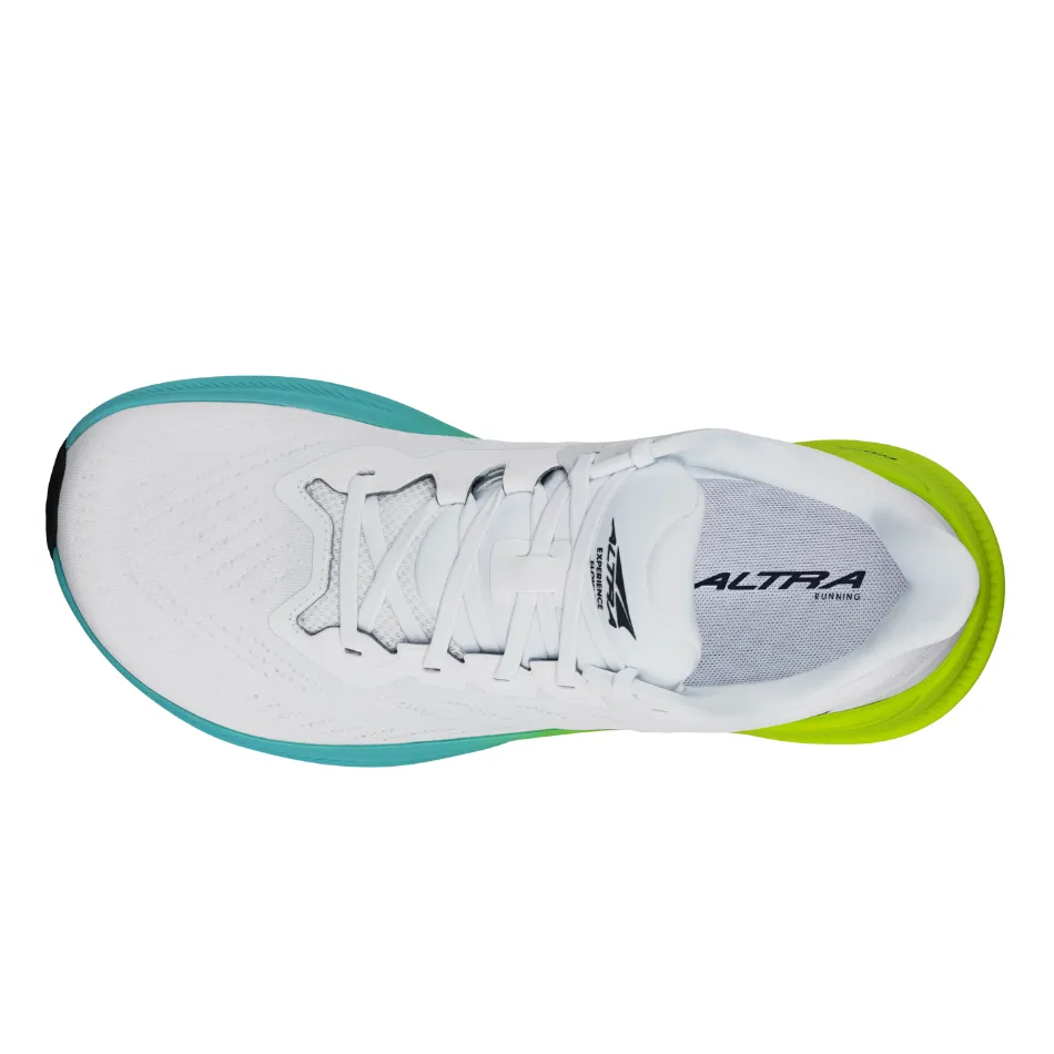 hydro - resistant shoes Altra Men's Experience Flow 2 Running Shoes in White/Lime AW25