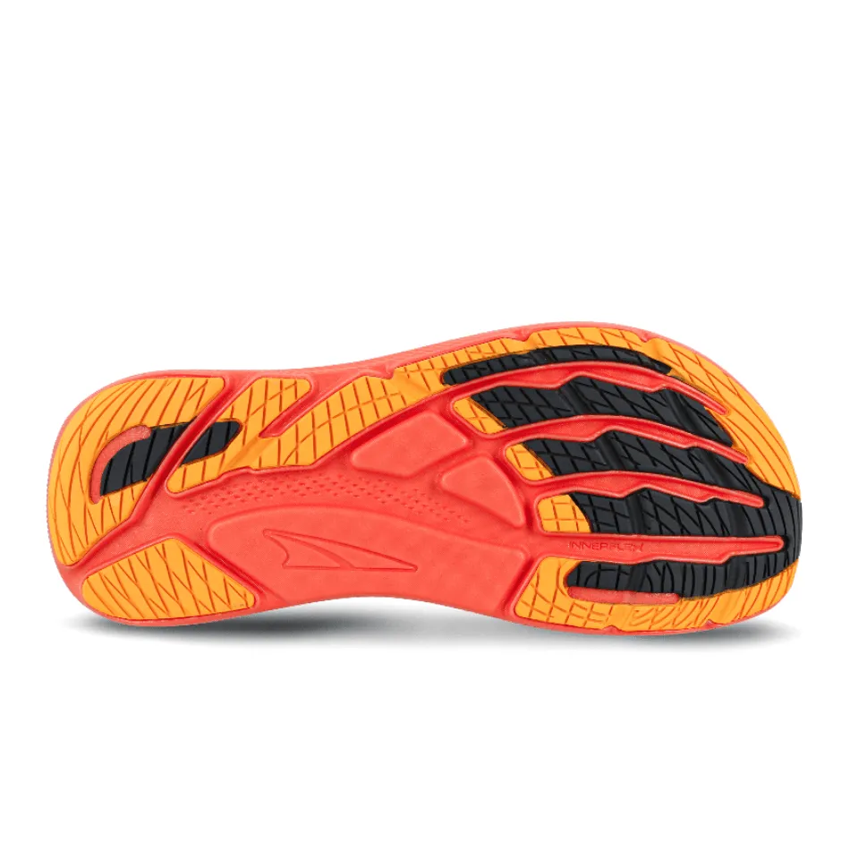 Amateur athletes Altra Men's FWD Via Running Shoes in Black/Orange SS25