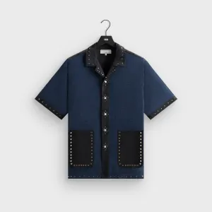 &Kin Sawyer Short Sleeve Camp Collar Shirt - Nocturnal Abrasion resistant
