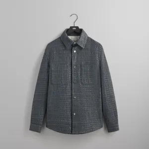 Bold Statement &Kin Woven Leather Apollo II Shirt - Machine