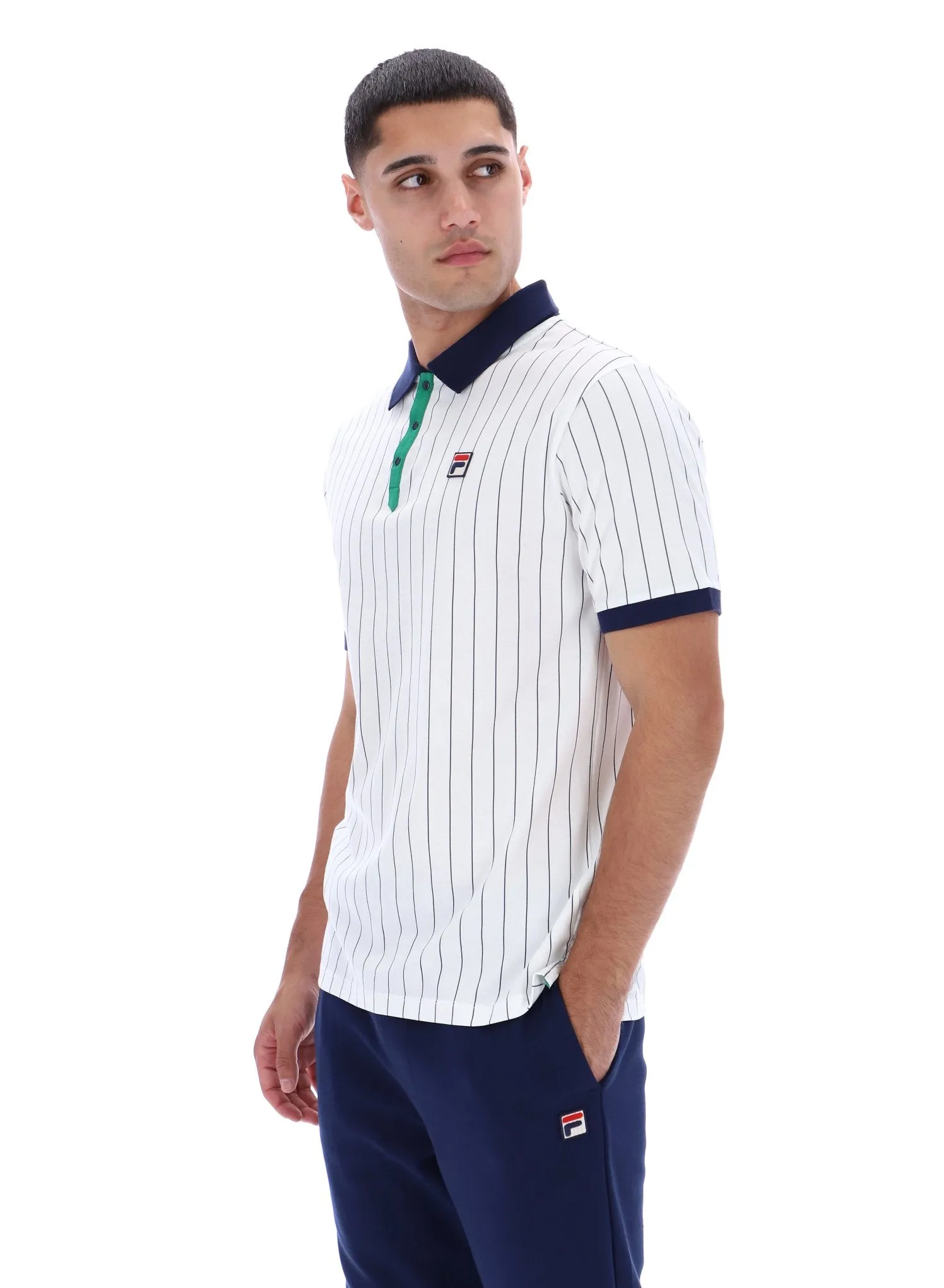 BB1 Classic Vintage Striped Polo Active Comfort