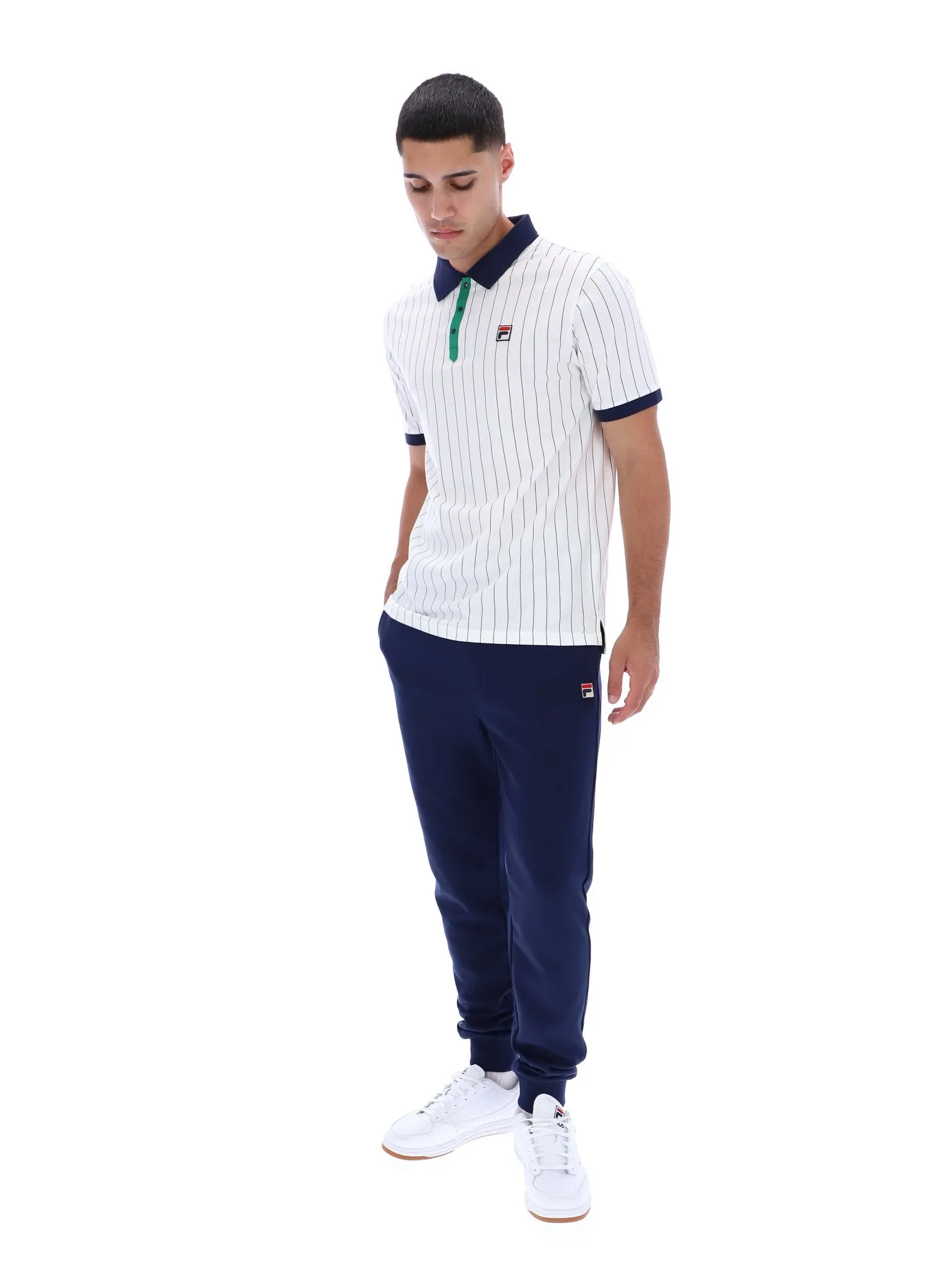 Slim Waistband BB1 Classic Vintage Striped Polo