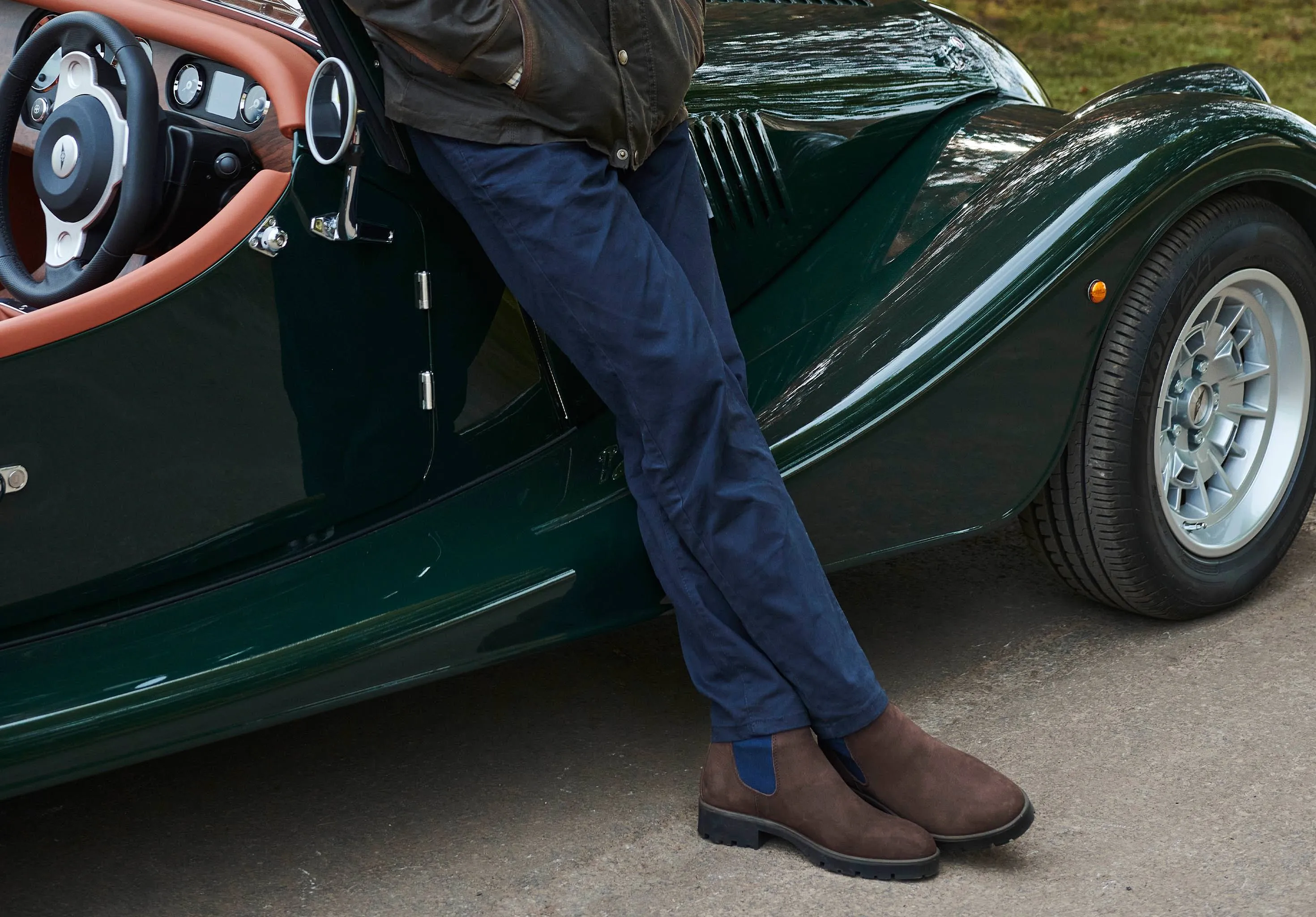 Antrim Mens Ankle Boot - Java Padded Interior Urban Traveler Outdoor Hiking