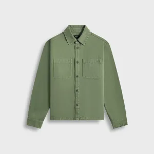 Relaxed Fit Structure A.P.C. Surchemise Leon - Green