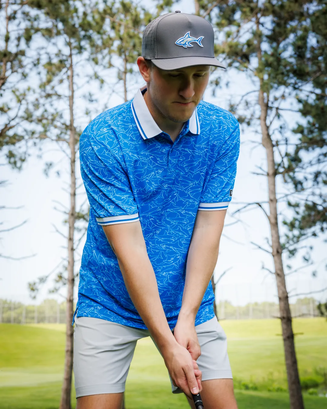 Apex Men's Pique Polo Winter Retreat