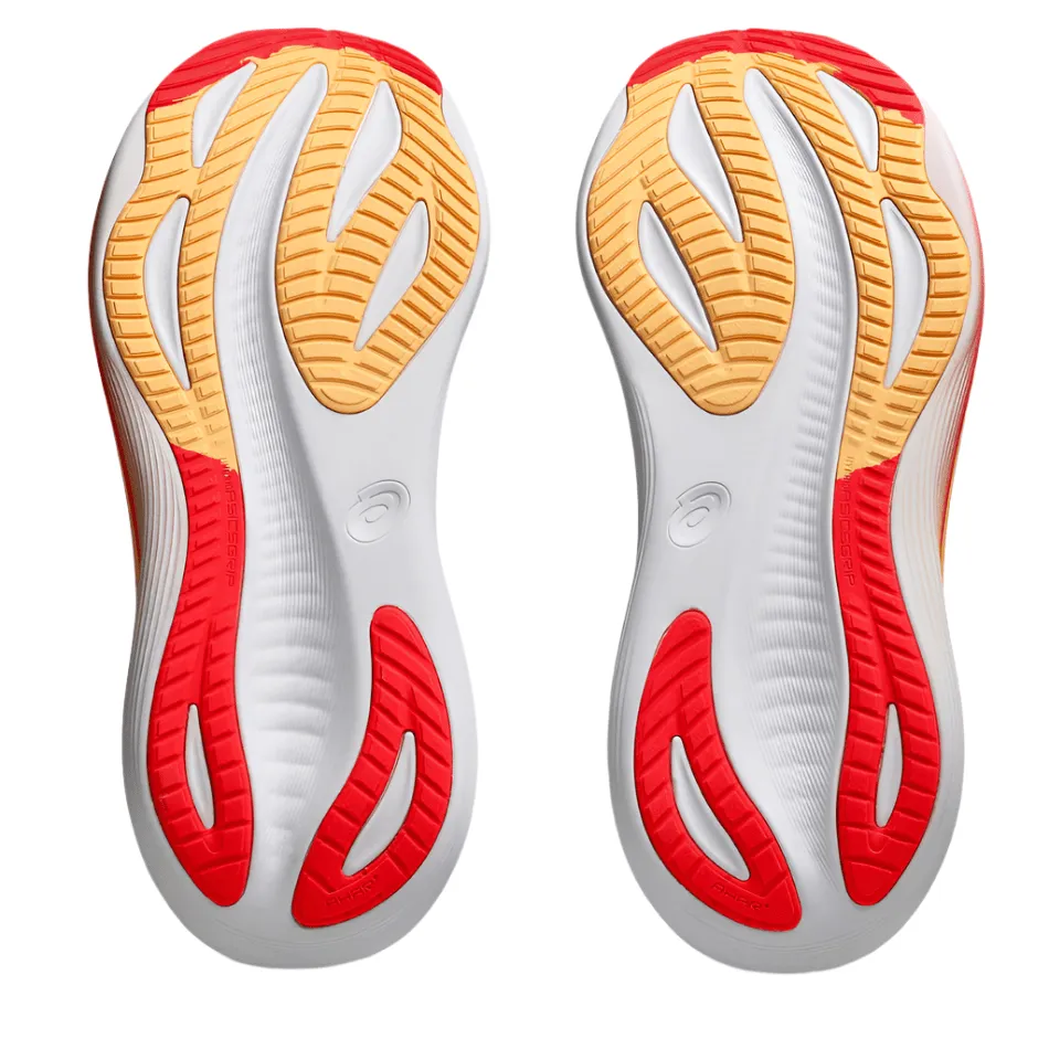 ASICS Men's GEL-NIMBUS 27 Running Shoes in Black/Kahki AW25 Friction Reduced Insole LightweightFabric